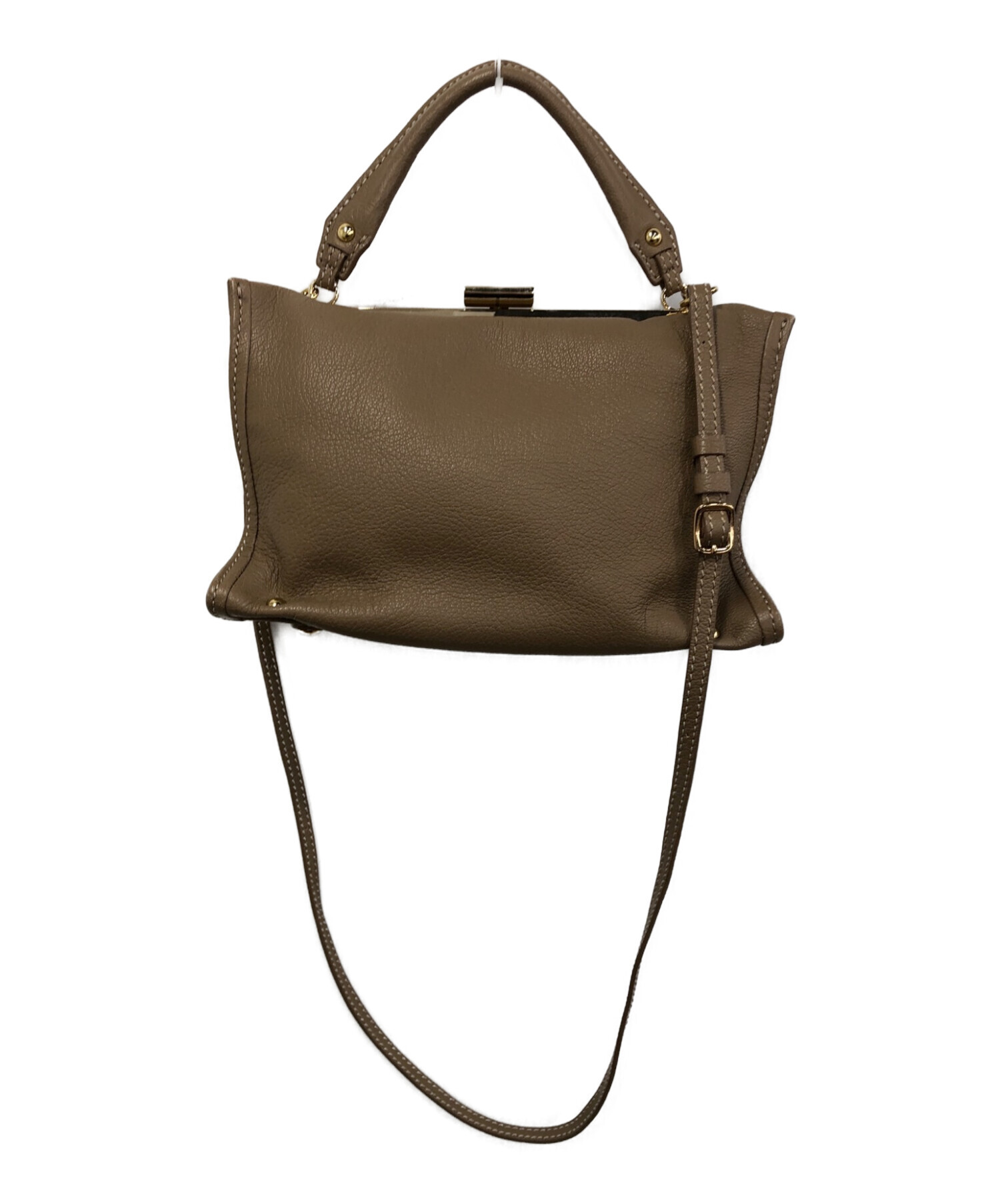 中古・古着通販】PotioR (ポティオール) ショルダーバッグ ブラウン