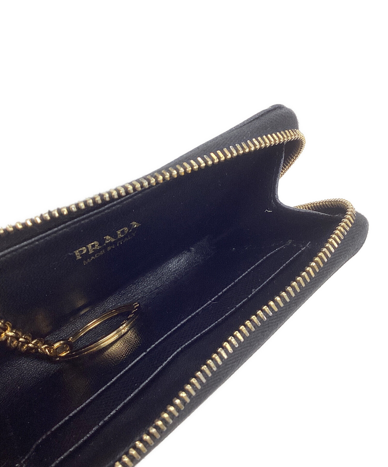 中古・古着通販】PRADA (プラダ) サフィアーノ トライアングルキー