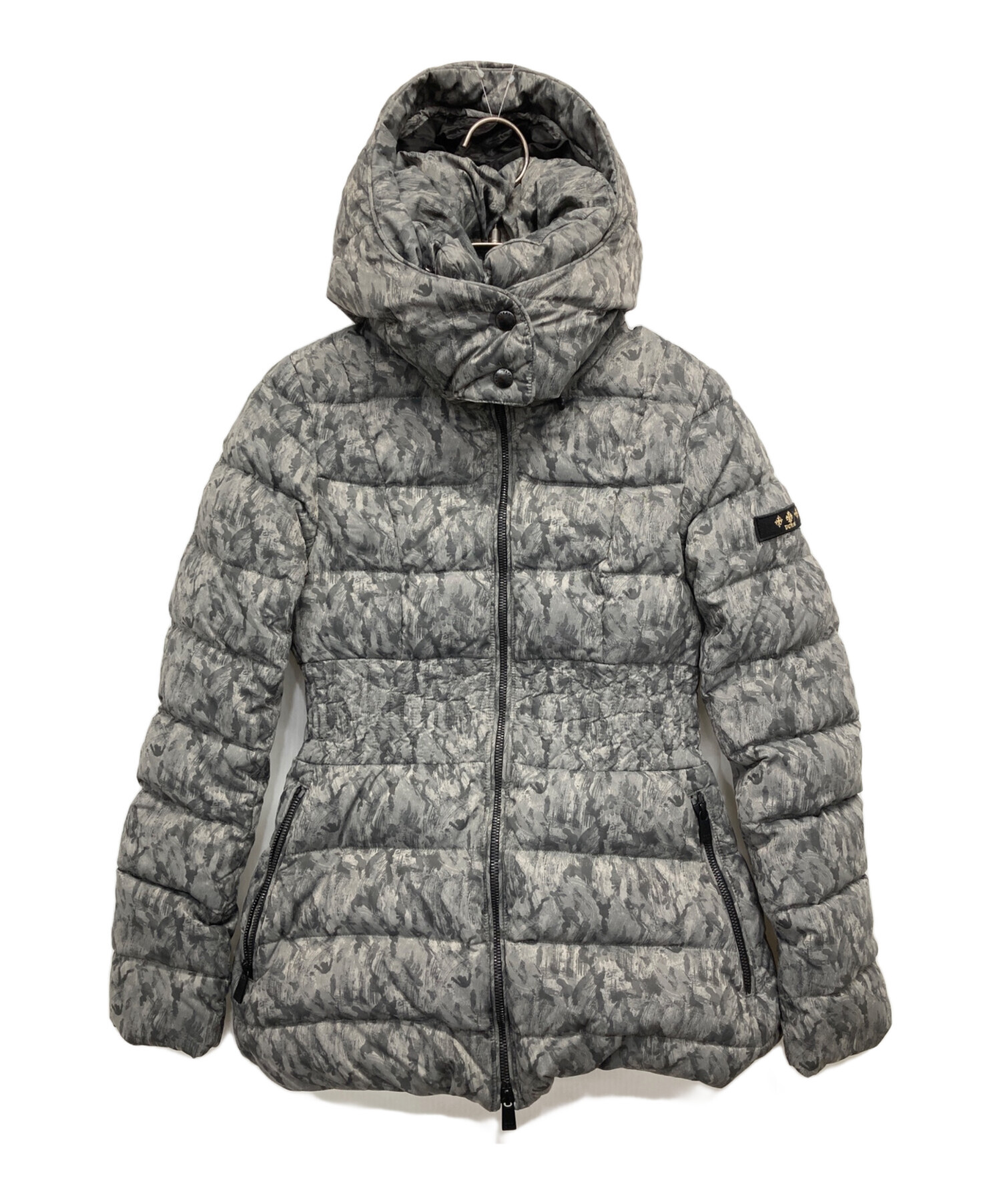 中古・古着通販】TATRAS (タトラス) 迷彩柄ダウンジャケット グレー