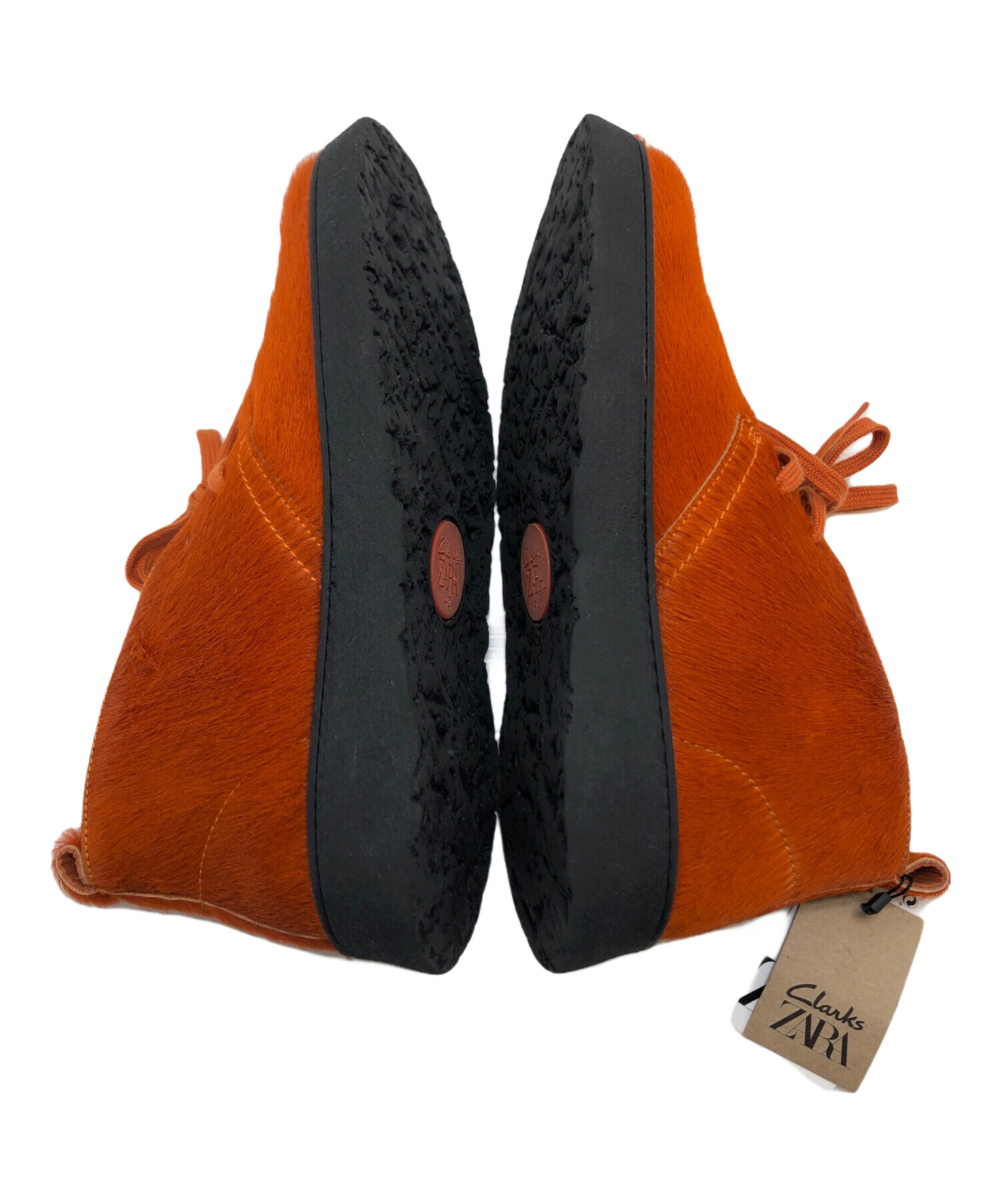極美品 激レア】Clarks × ZARA ワラビー ハラコ 定3.5万 43 極美品 激