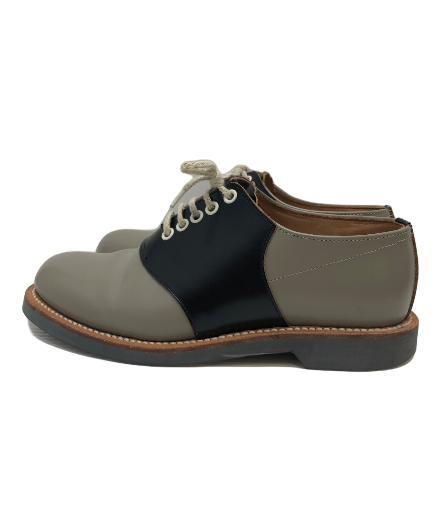 中古・古着通販】REGAL (リーガル) サドルシューズ グレー サイズ:23CM