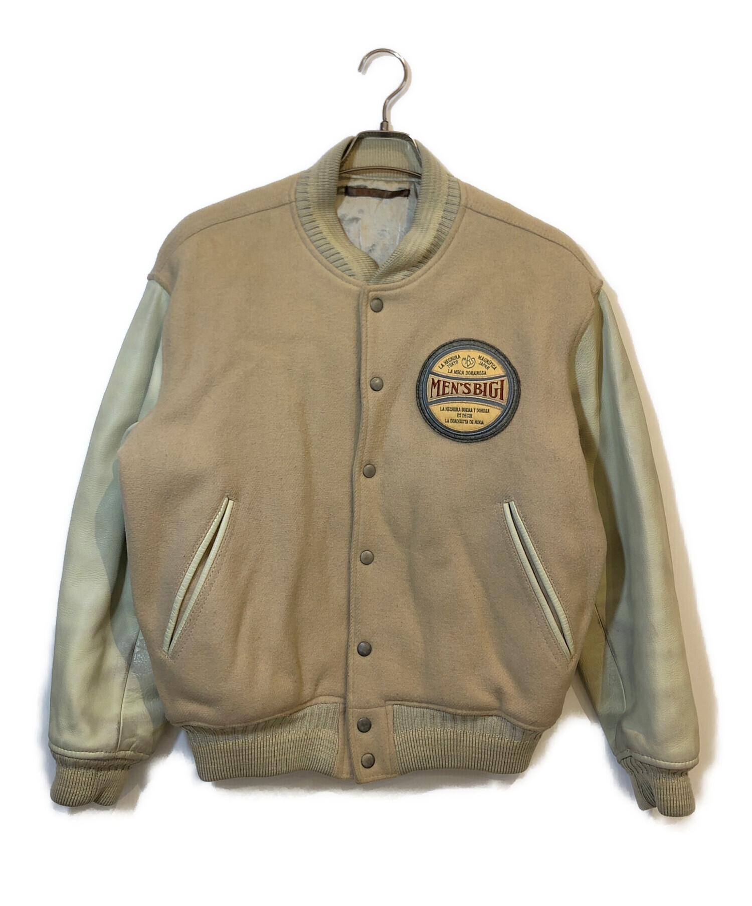 中古・古着通販】MEN'S BIGI (メンズビギ) ワッペン付 ロゴ スタジャン