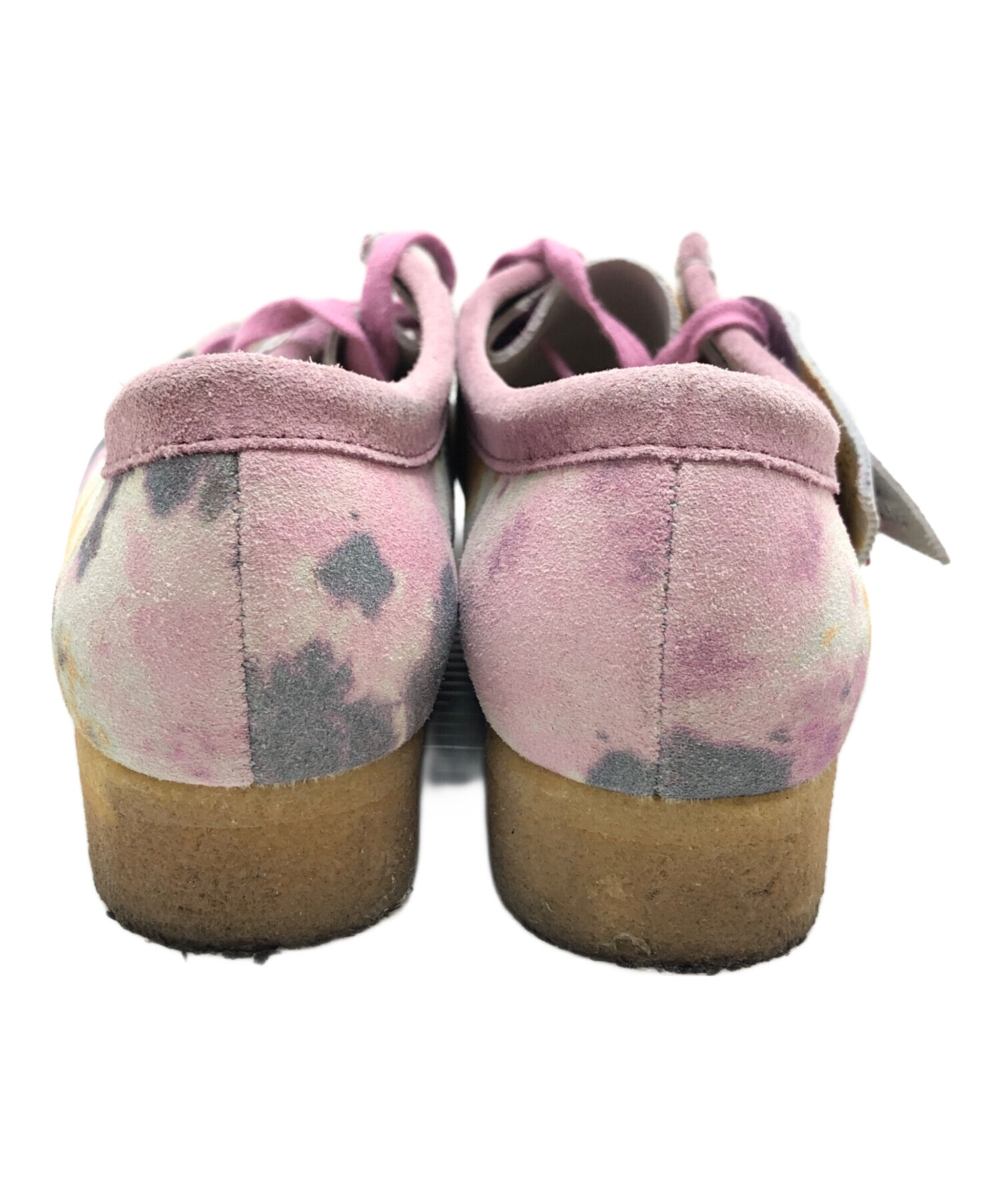 中古・古着通販】CLARKS (クラークス) ワラビー ピンク サイズ:US7 1/2