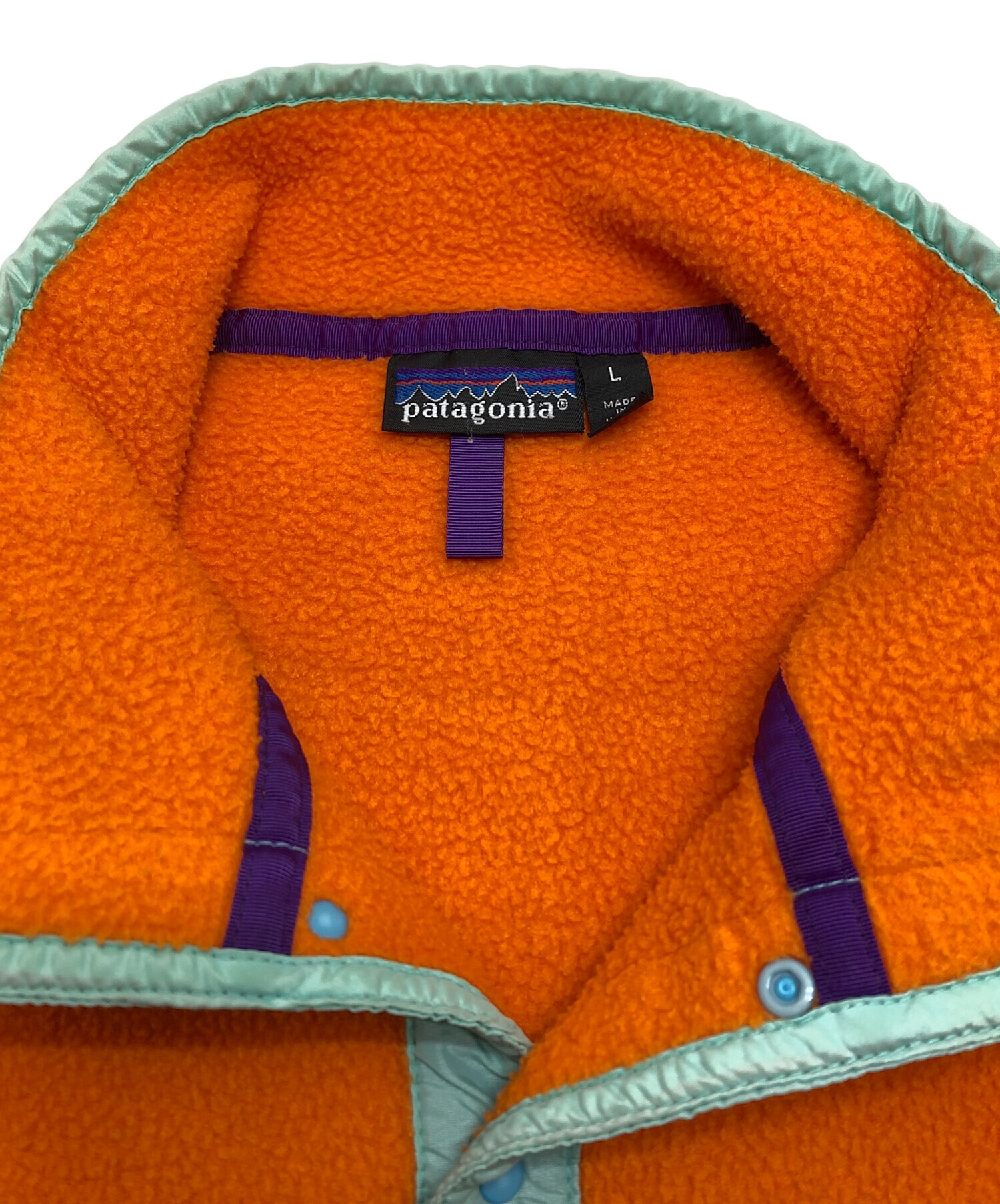 中古・古着通販】Patagonia (パタゴニア) シンチラスナップT オレンジ