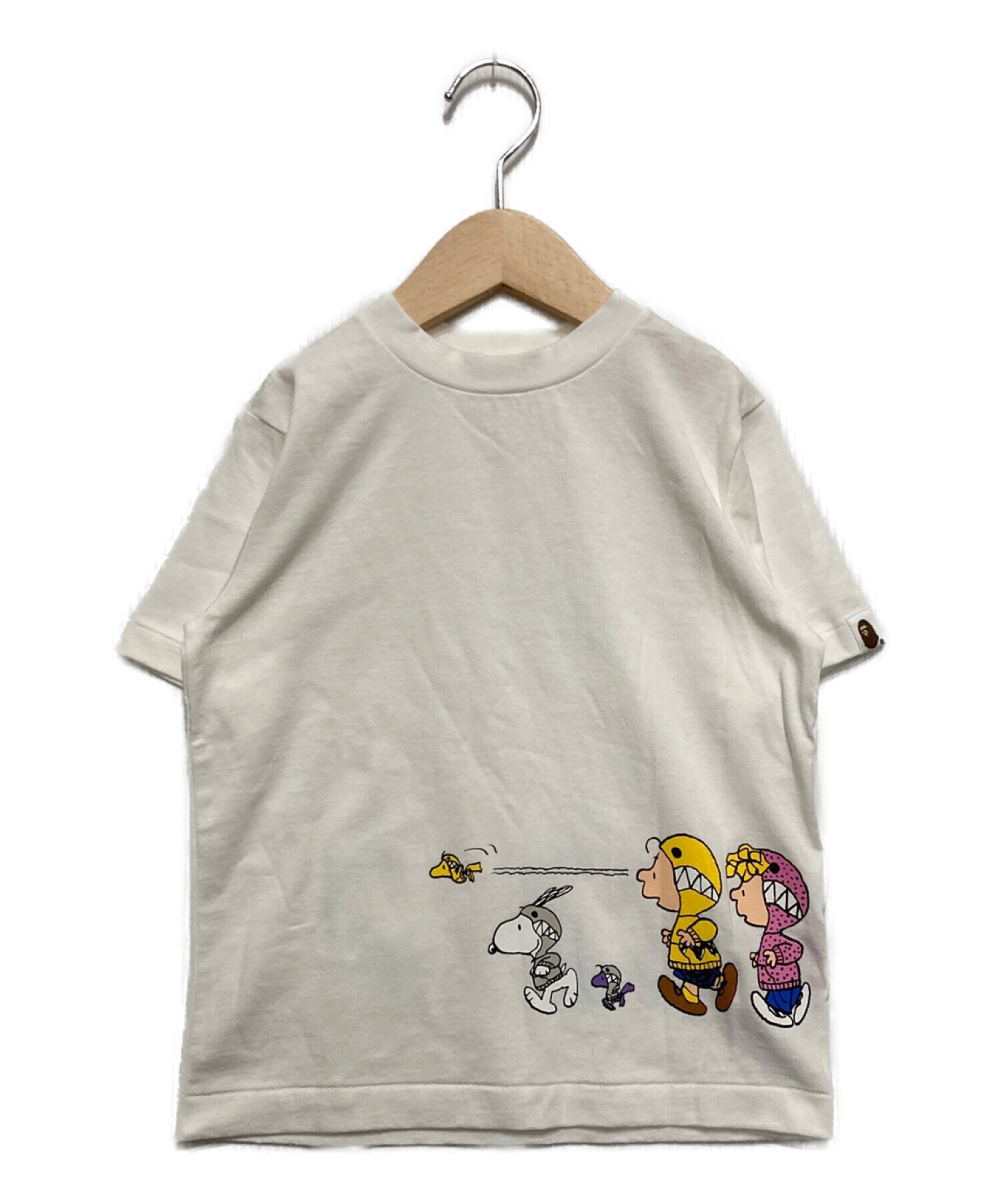 アベイシングエイプ✕SNOOPYコラボTシャツ100 A BATHING APE