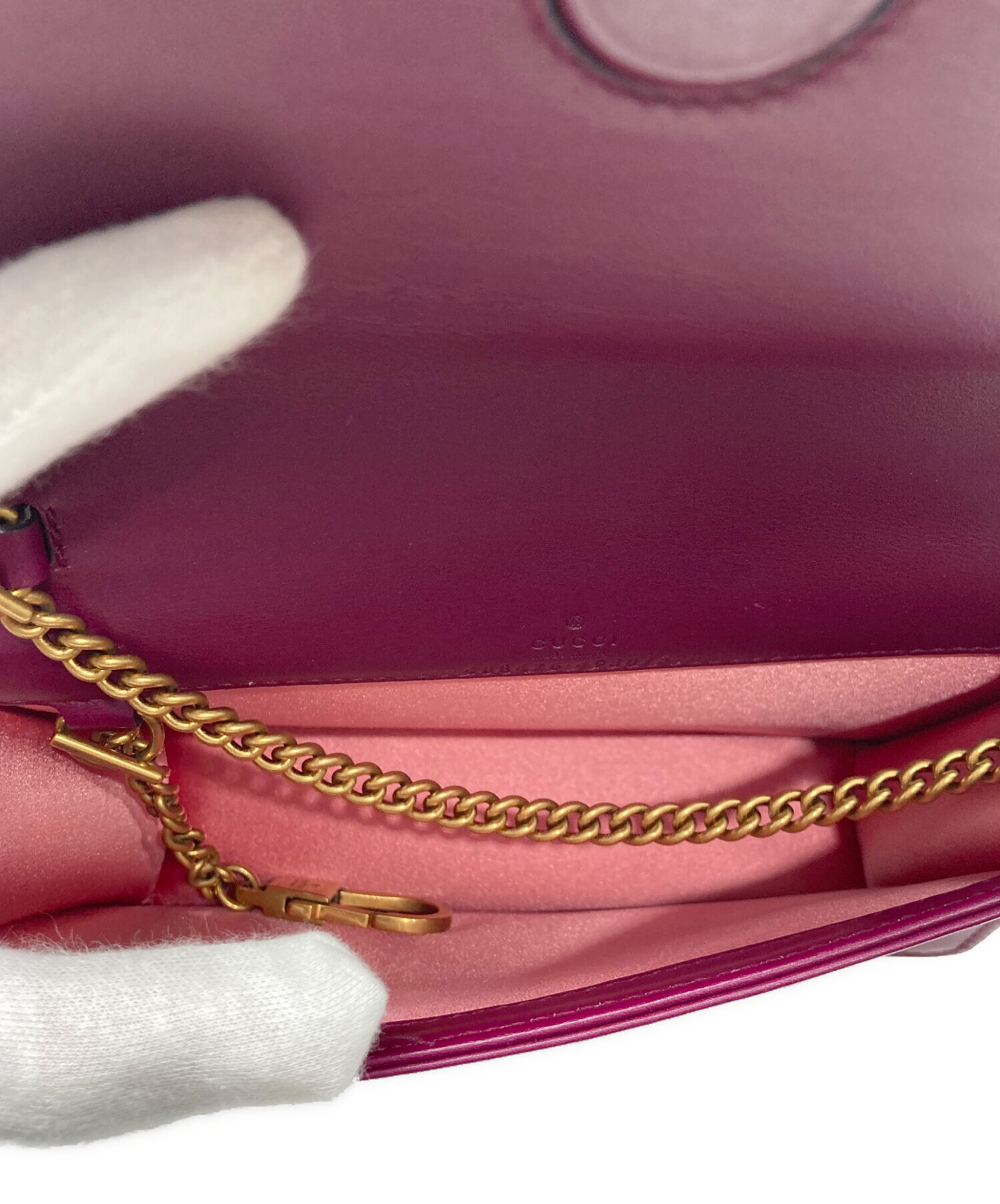 中古・古着通販】GUCCI (グッチ) ベロアGGマーモント ベルベット