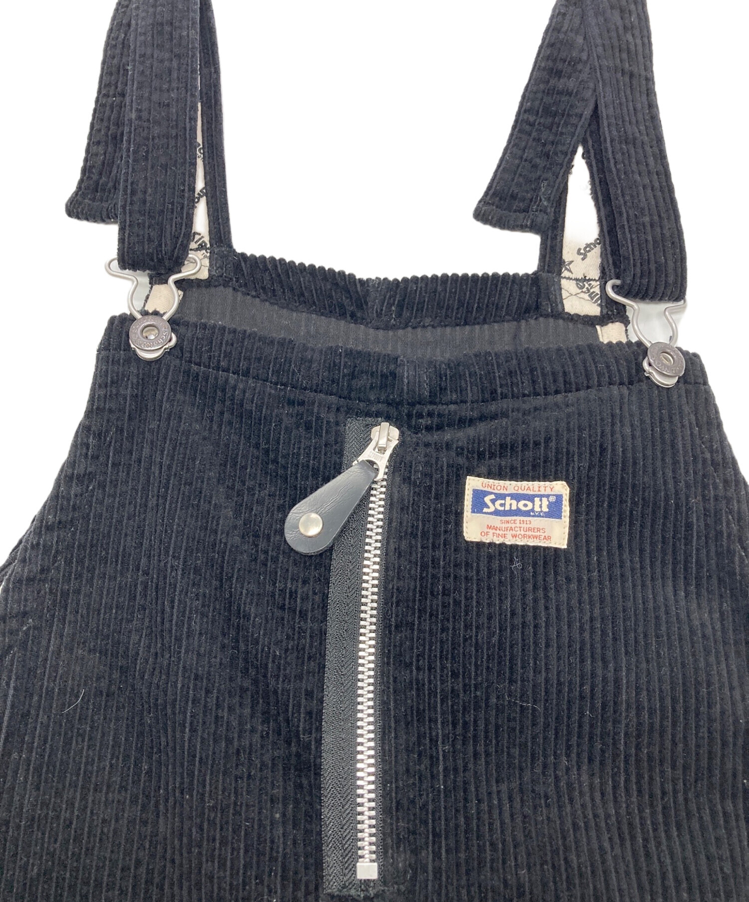 中古・古着通販】Schott (ショット) コーデュロイ オーバーオール