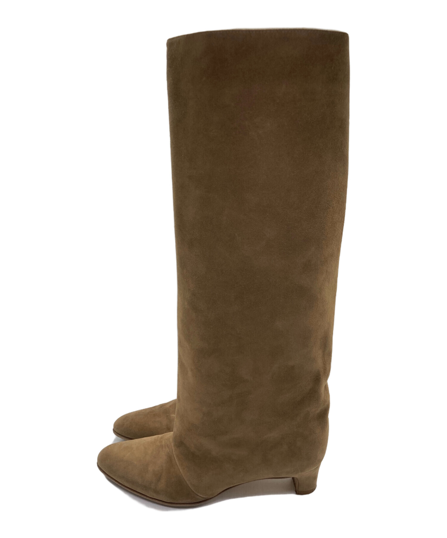 中古・古着通販】NEBULONIE (ネブローニ) スウェードロングブーツ