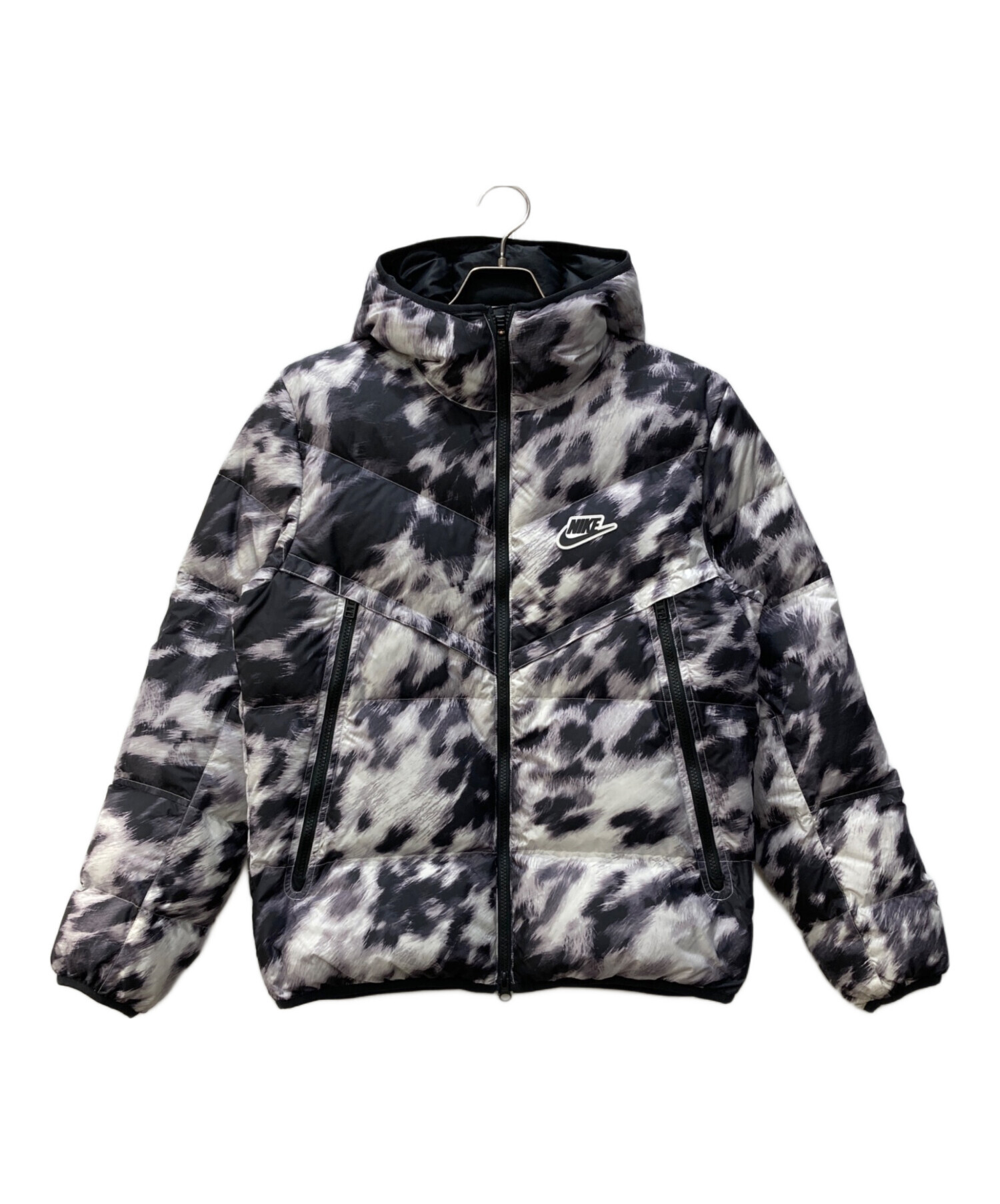 中古・古着通販】NIKE (ナイキ) ダウンジャケット グレー サイズ:S