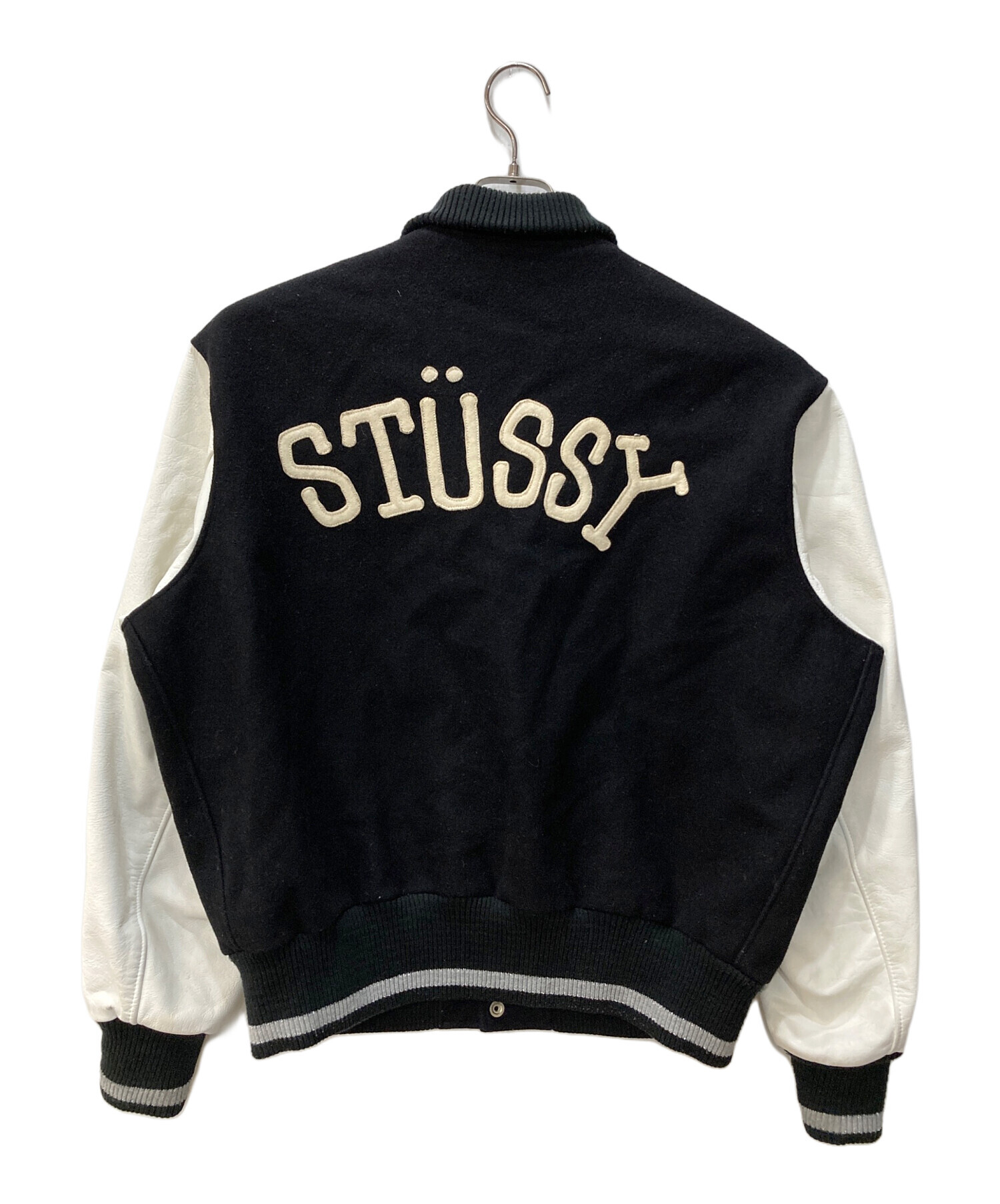中古・古着通販】stussy (ステューシー) スタジャン ブラック サイズ