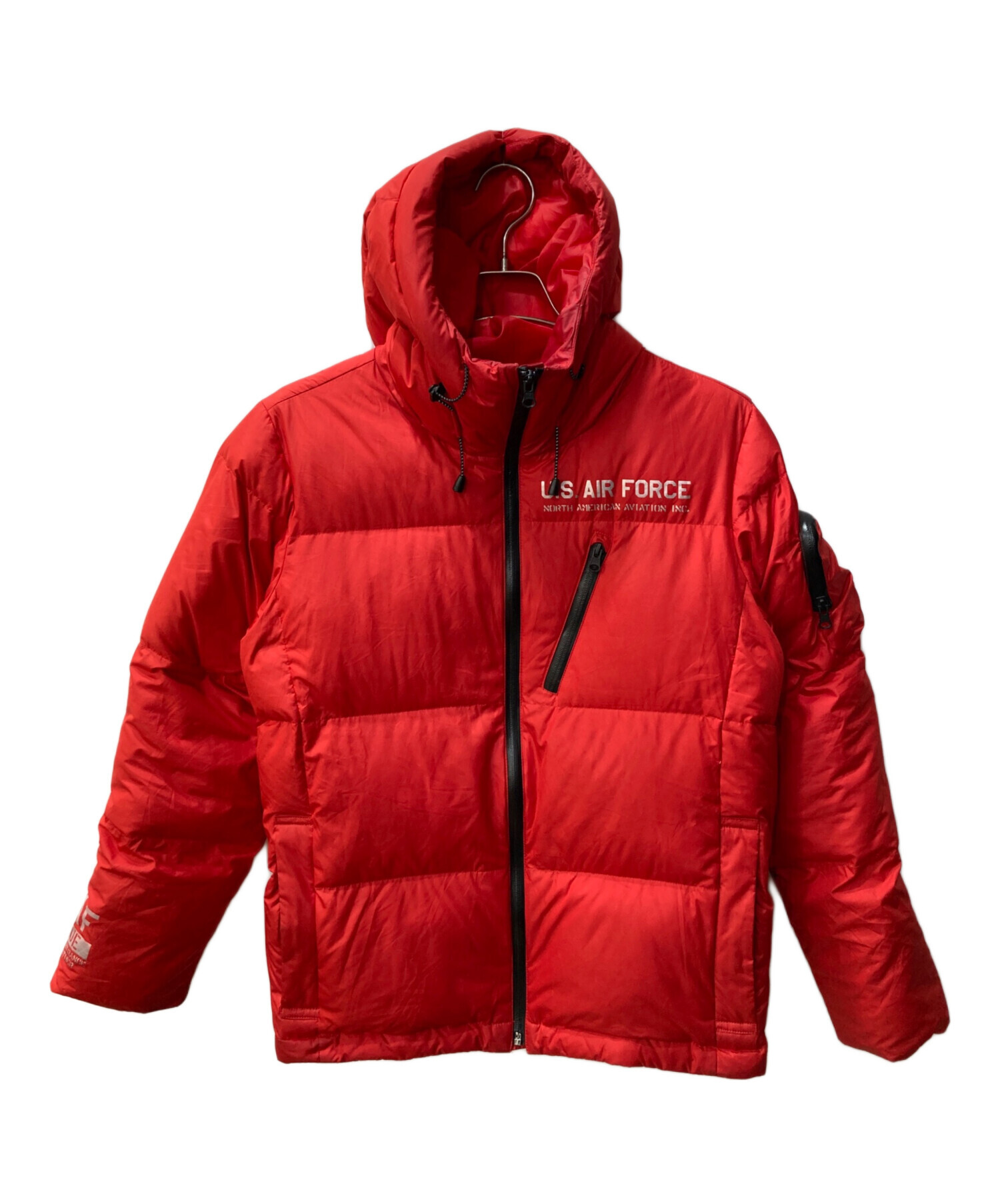 中古・古着通販】AVIREX (アヴィレックス) ダウンジャケット レッド