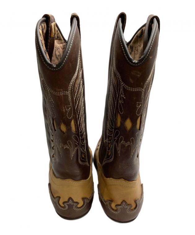 中古・古着通販】EL PANCHO (エルパンチョ) ウェスタンブーツ ブラウン