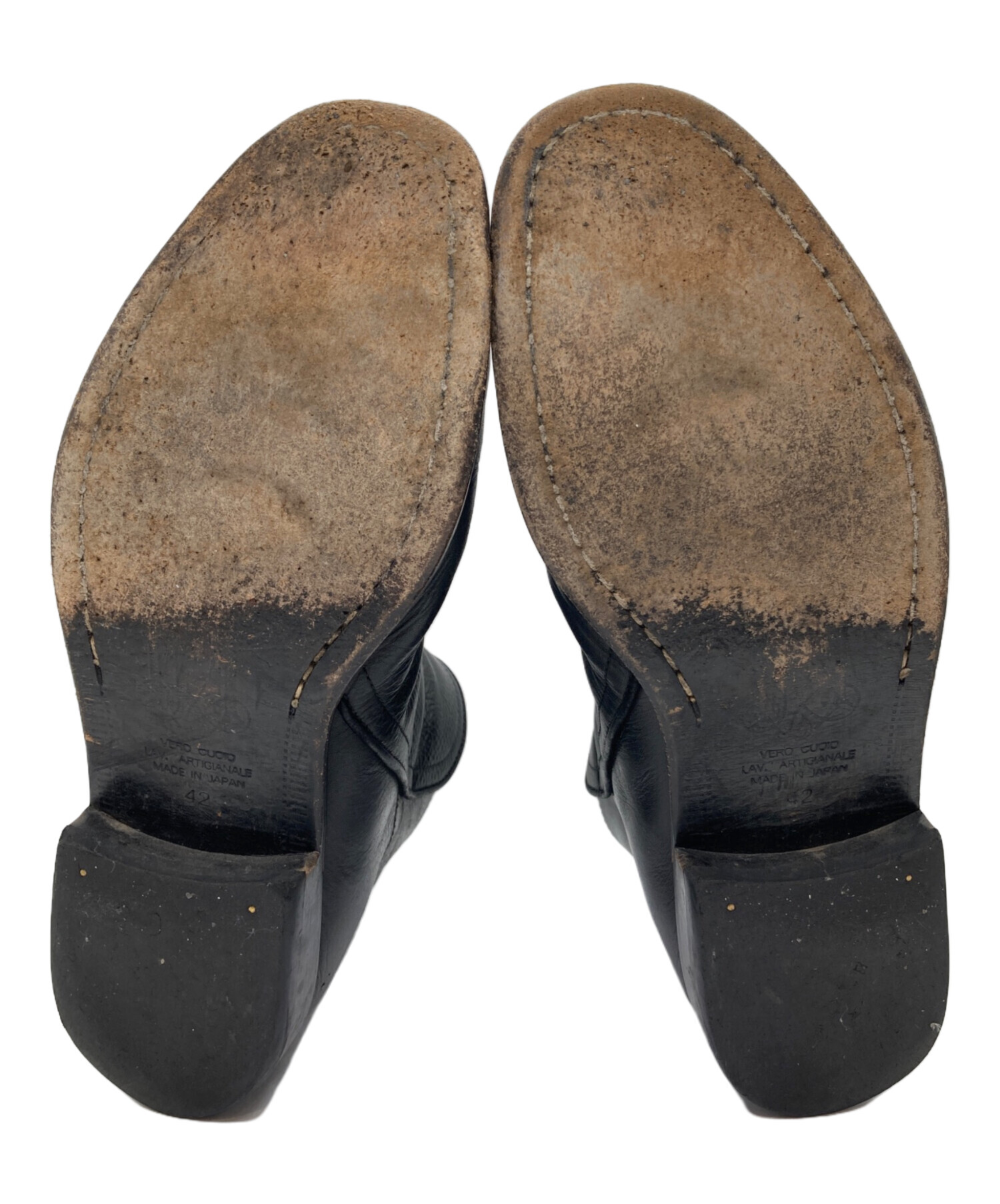 中古・古着通販】nil admirari (ニルアドミラリ) バックジップブーツ