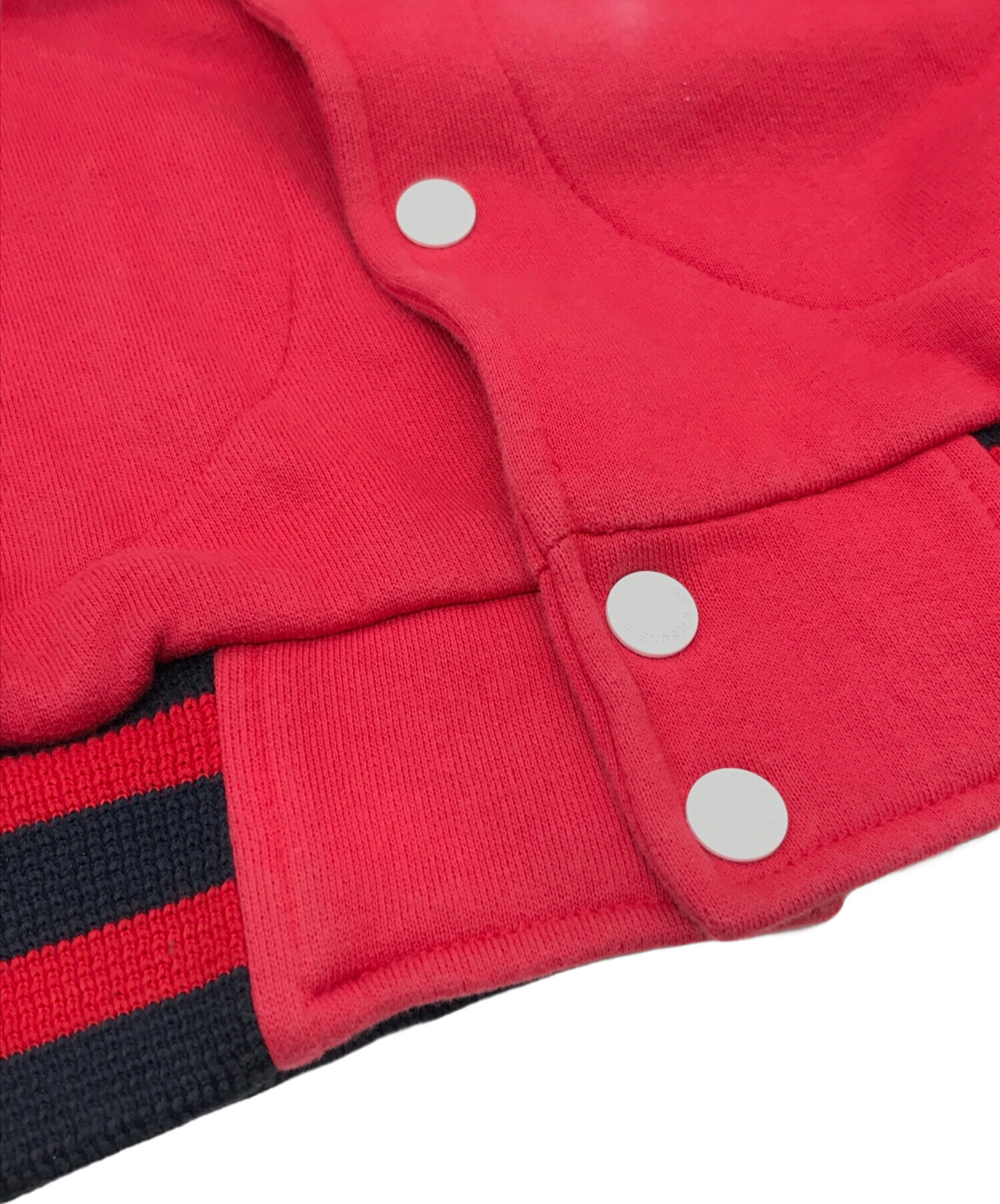 中古・古着通販】MAISON KITSUNE (メゾンキツネ) スタジャン レッド