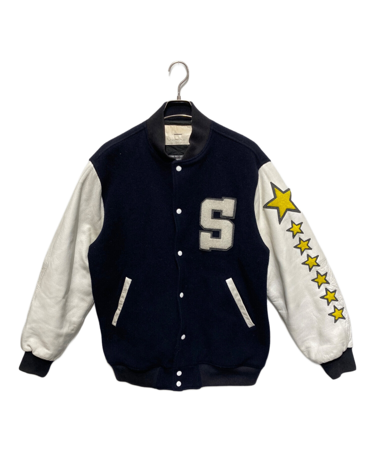 中古・古着通販】SWAGGER (スワッガー) スタジャン ネイビー サイズ:L