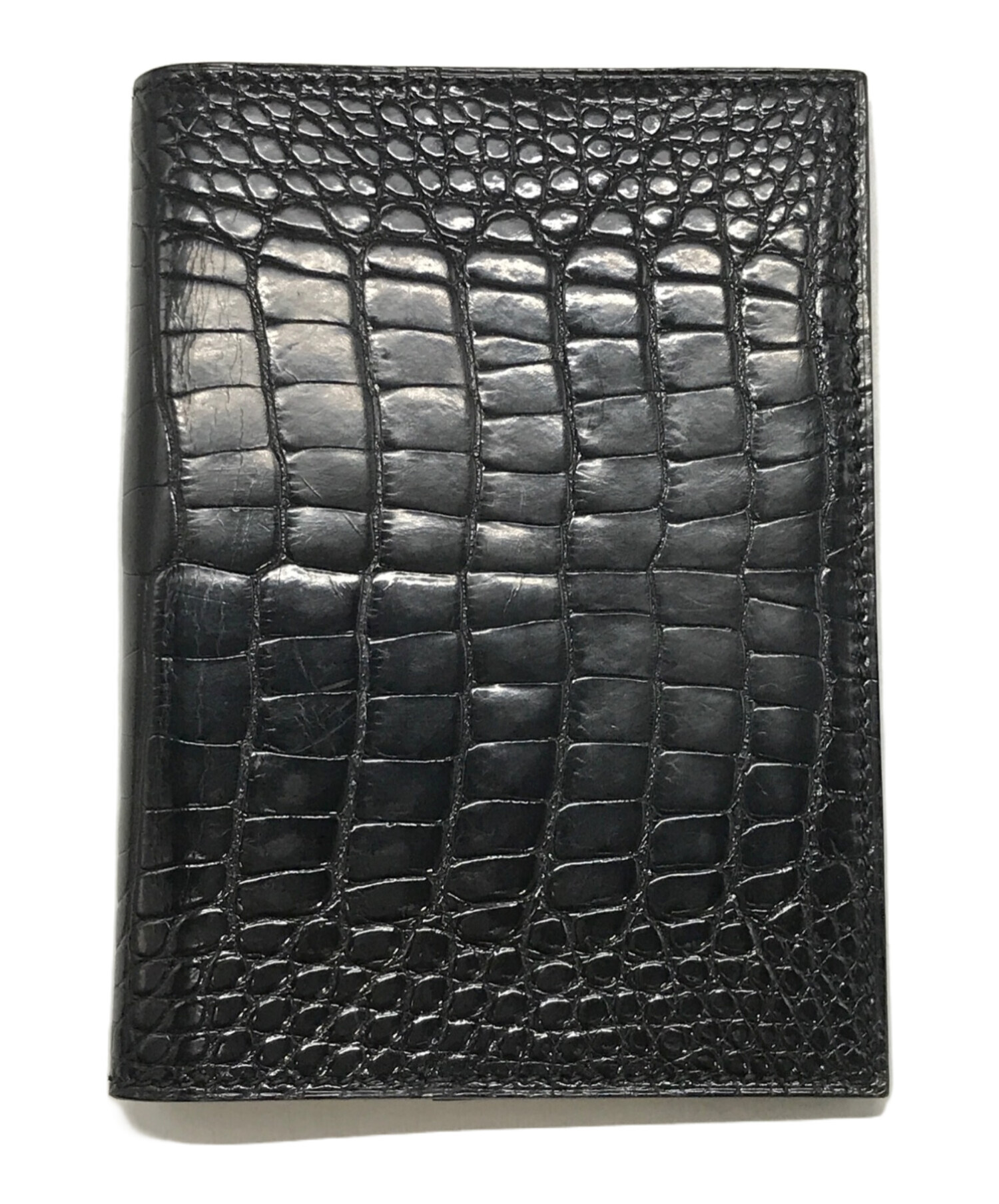 中古・古着通販】HERMES (エルメス) アジェンダPM手帳カバー ブラック