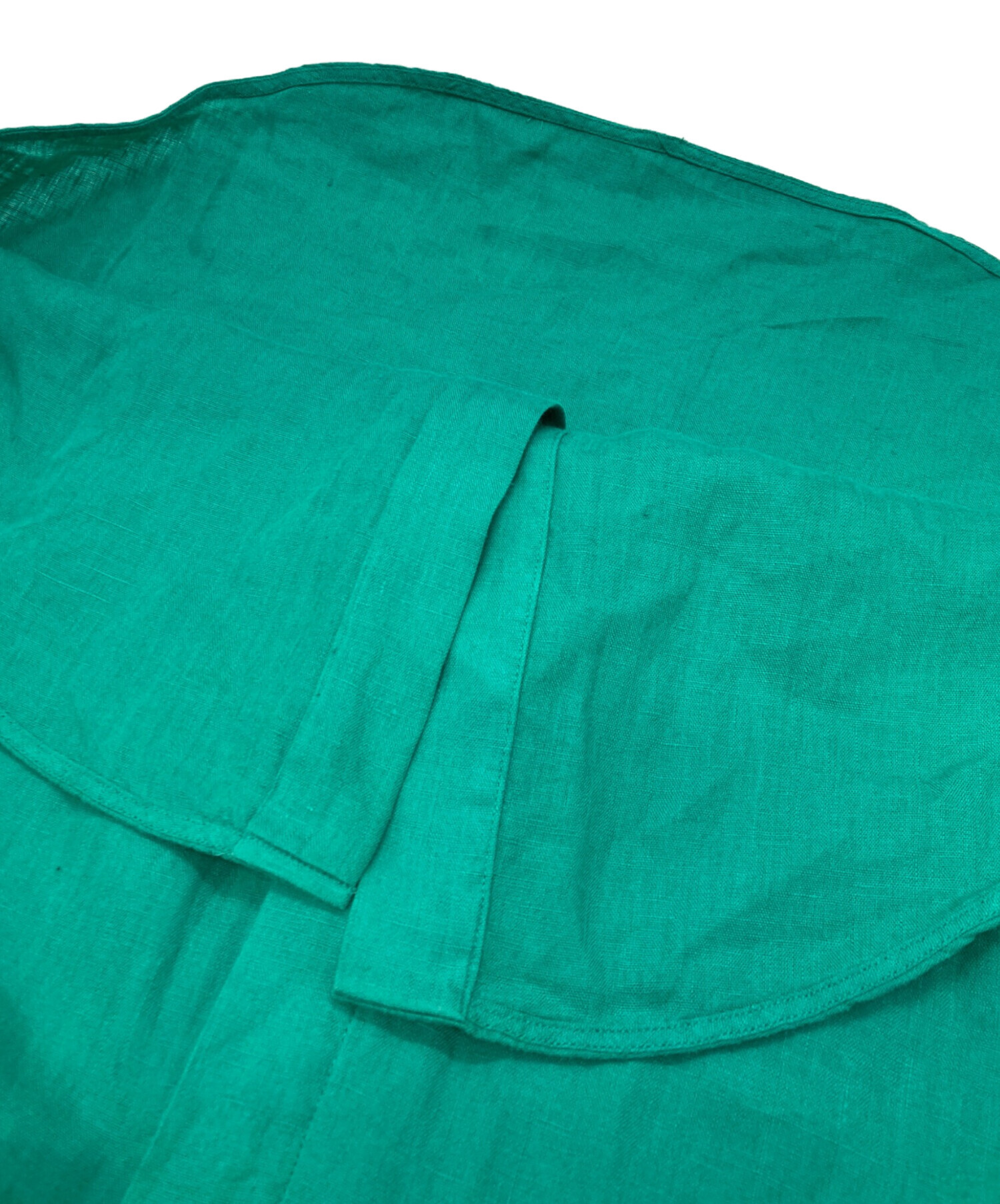 中古・古着通販】MaxMara (マックスマーラ) リネンシャツ グリーン