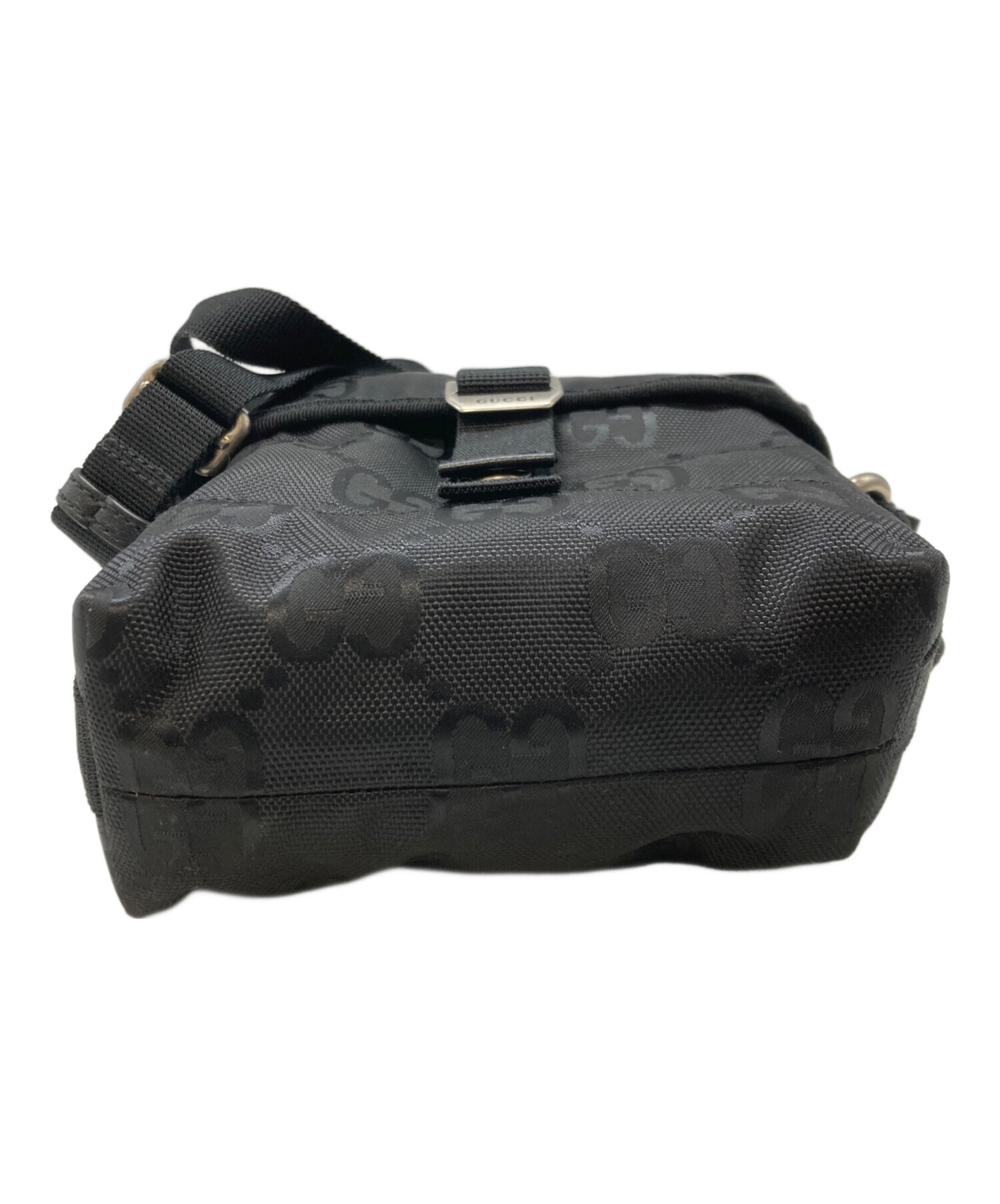 中古・古着通販】GUCCI (グッチ) GGナイロンオフザグリッド ショルダー