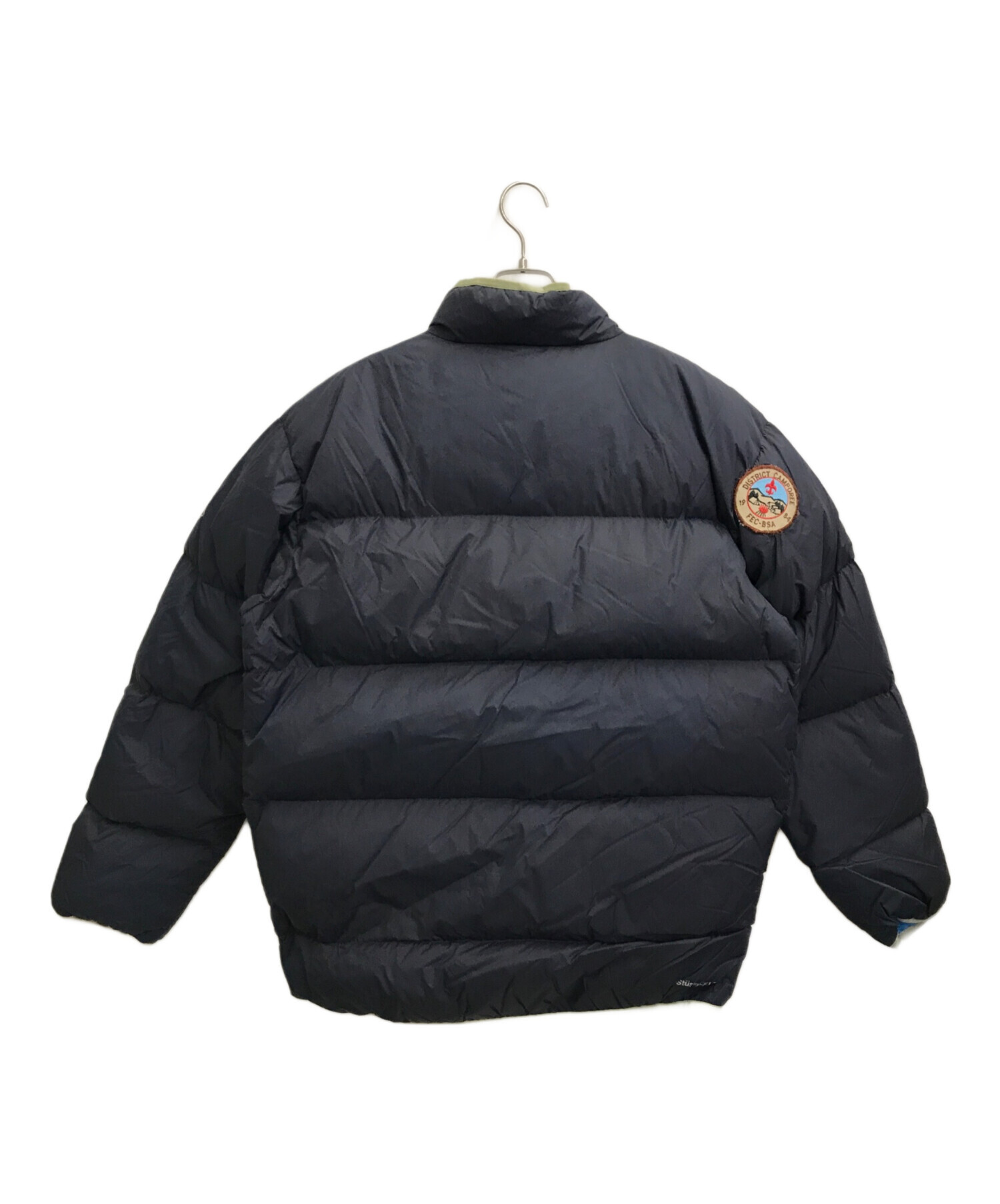 中古・古着通販】stussy (ステューシー) ダウンジャケット ネイビー