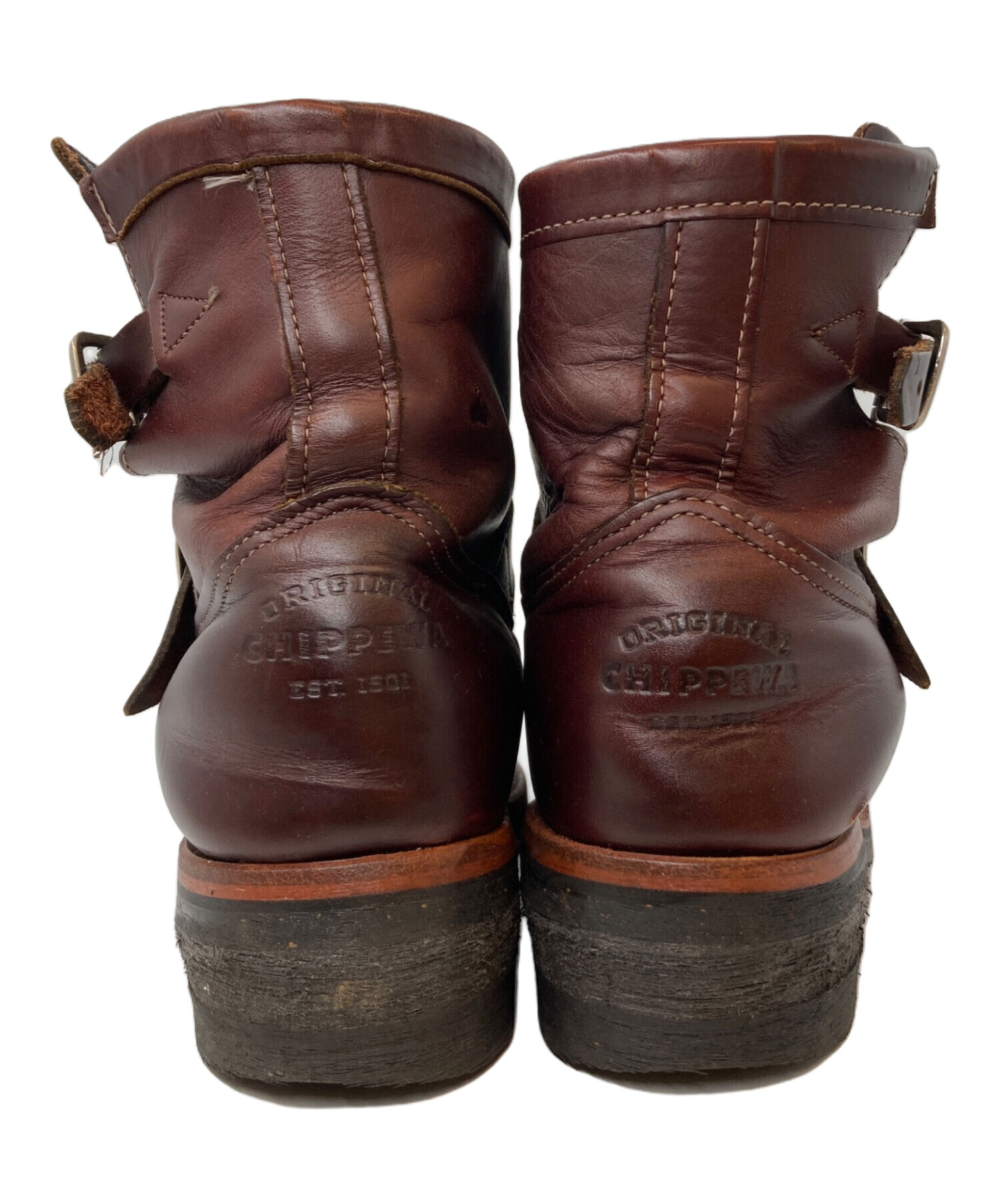 中古・古着通販】CHIPPEWA (チペワ) エンジニアブーツ ブラウン サイズ