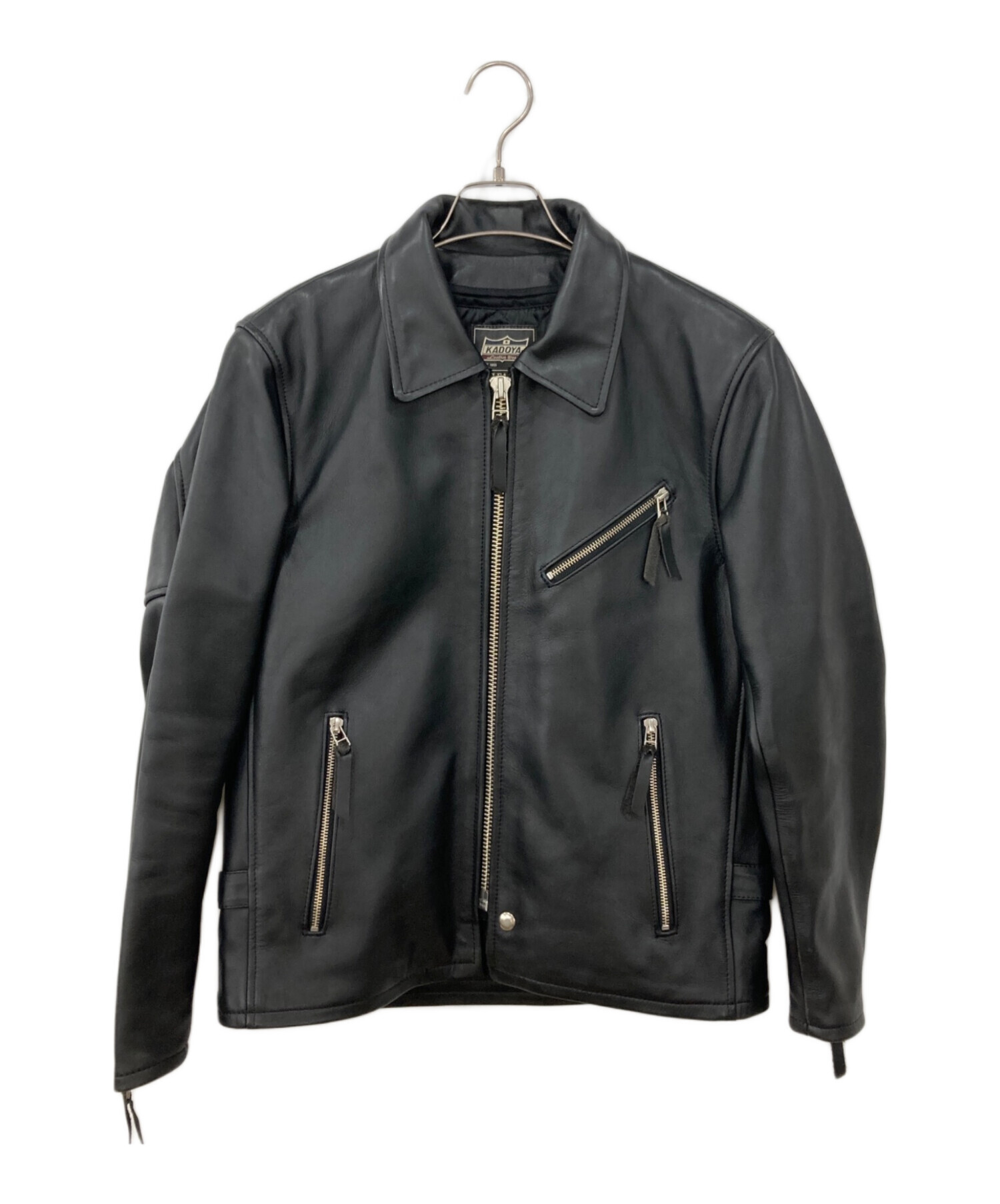 中古・古着通販】KADOYA (カドヤ) ライナー付シングルライダース