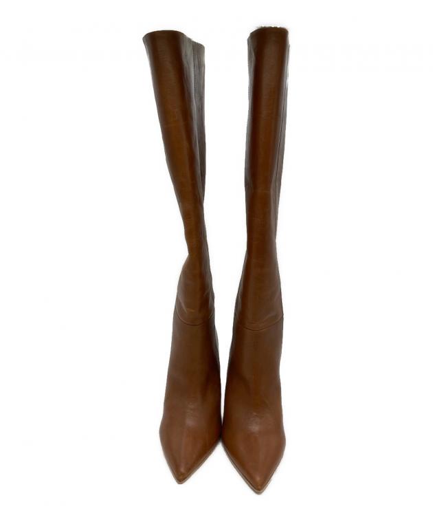 中古・古着通販】Pippichic (ピッピシック) ロングブーツ ブラウン