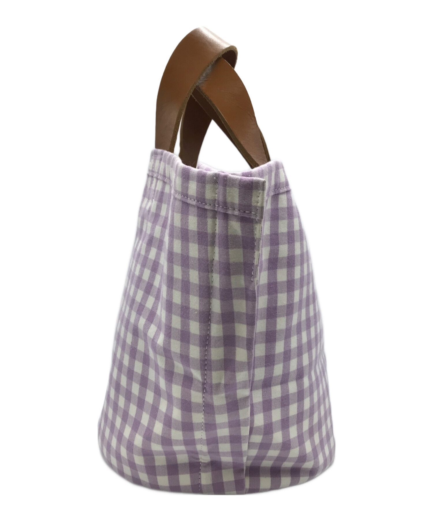 中古・古着通販】LUDLOW (ラドロー) ギンガムチェックトートバック