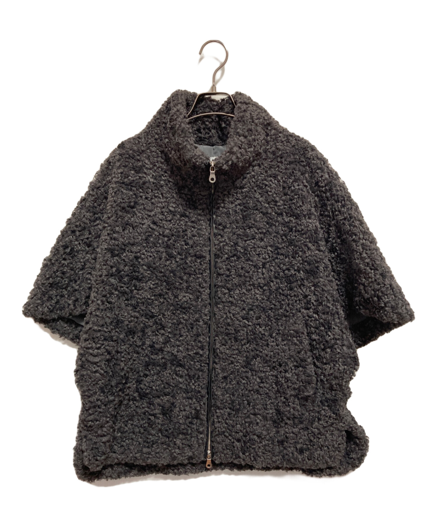 中古・古着通販】THREE DOTS (スリードッツ) プードルボア ポンチョ