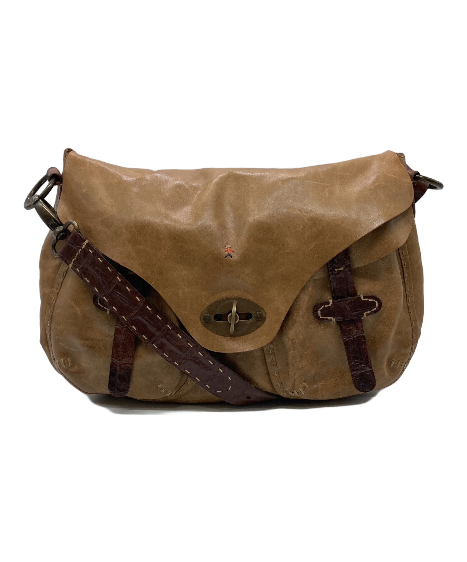 中古・古着通販】HENRY BEGUELIN (エンリーベグリン) レザーショルダー