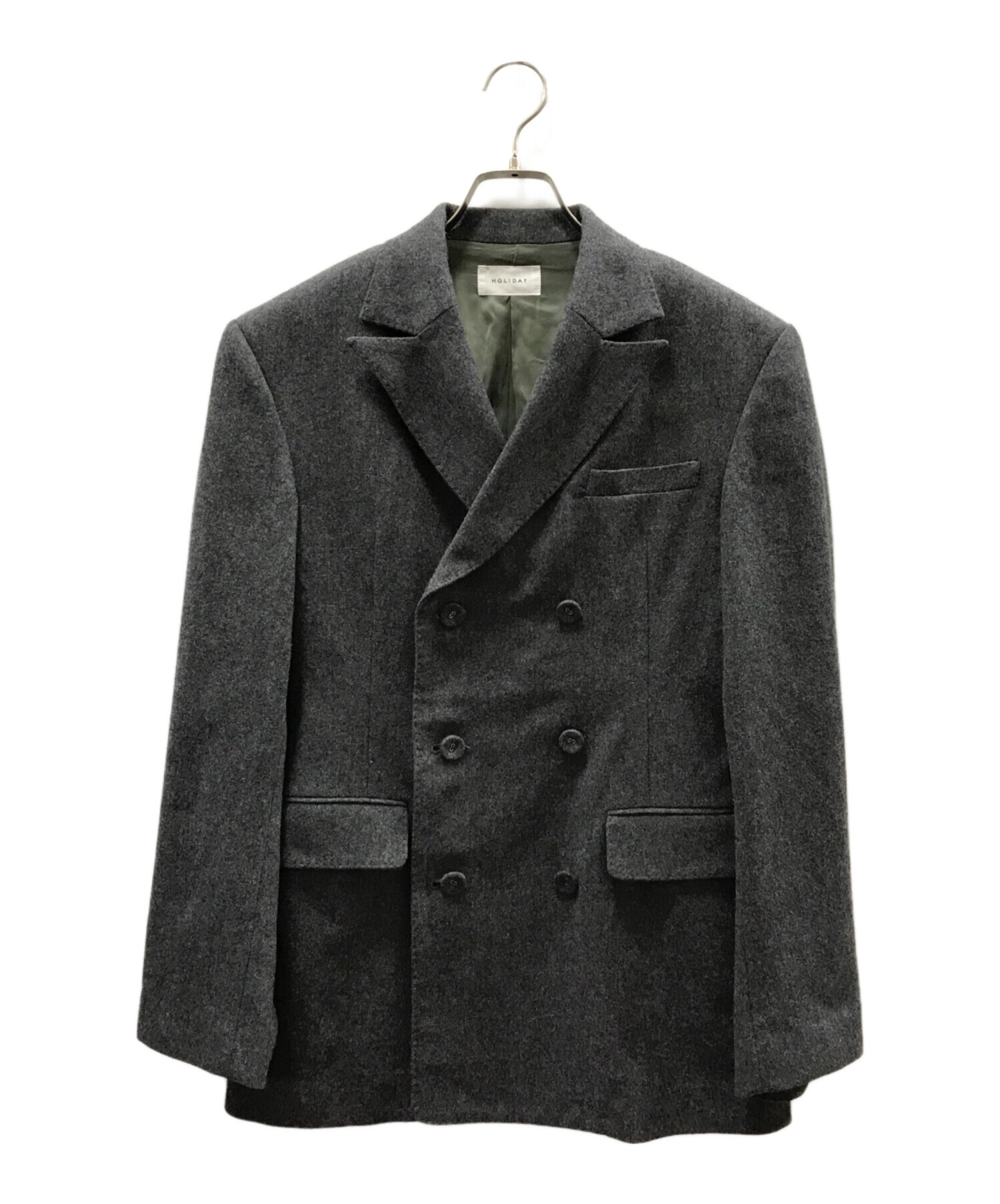 中古・古着通販】HOLIDAY (ホリデー) ウールダブルセットアップ