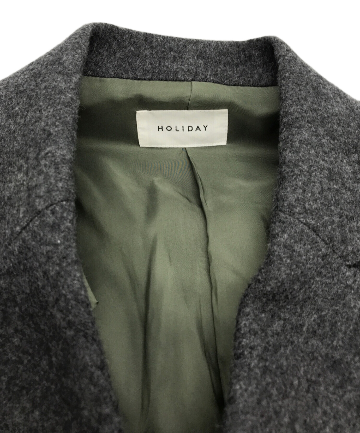 中古・古着通販】HOLIDAY (ホリデー) ウールダブルセットアップ