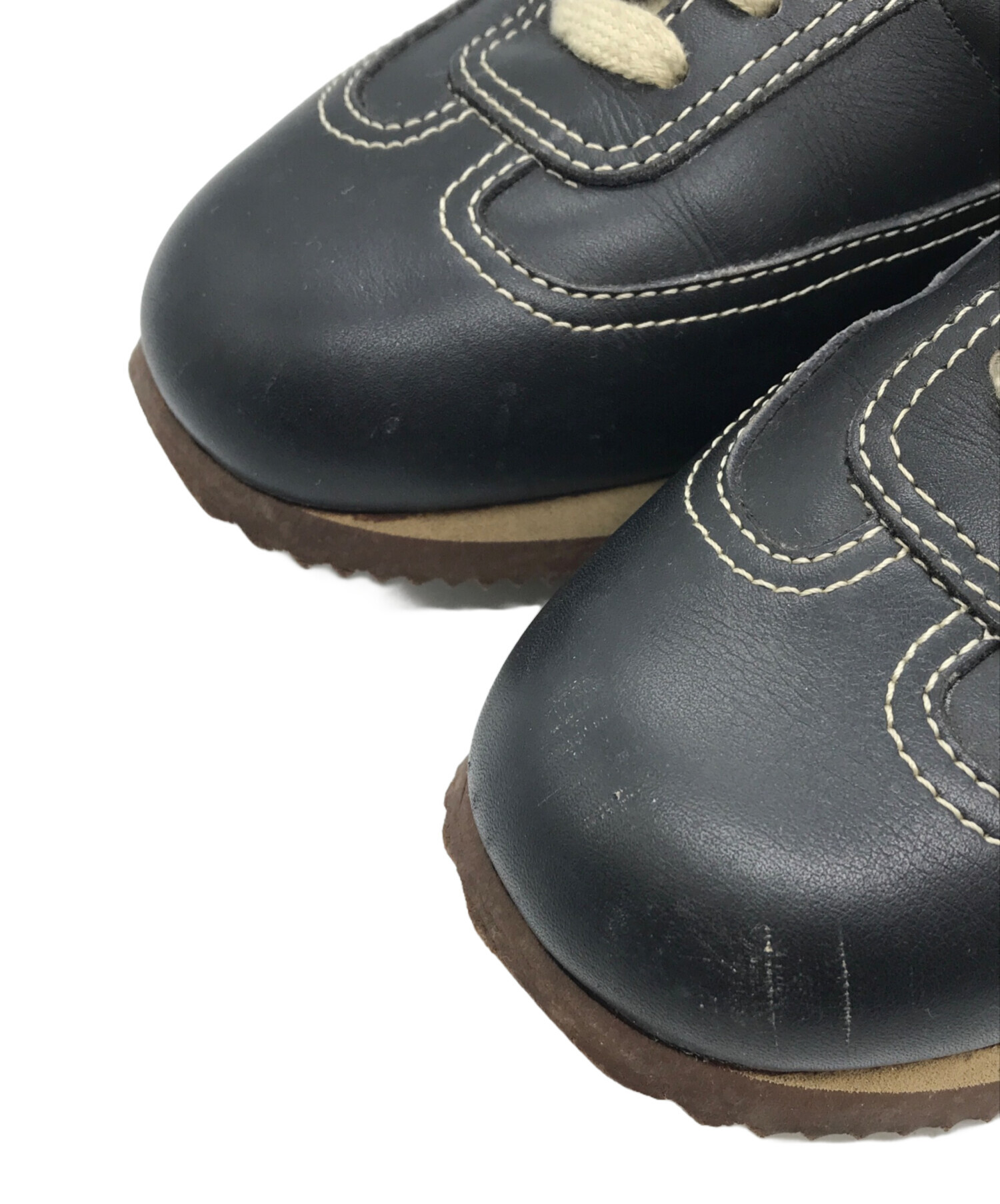 中古・古着通販】HERMES (エルメス) クイックスニーカー ネイビー