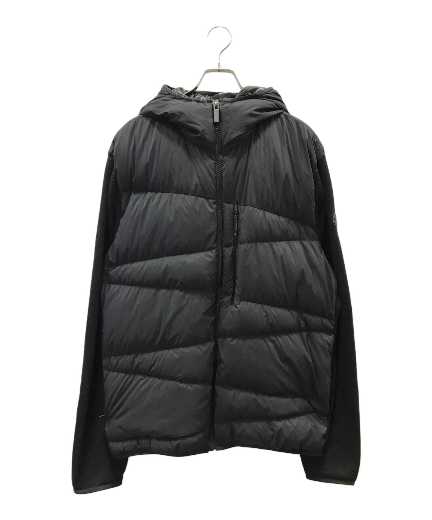 中古・古着通販】MONCLER (モンクレール) ニット切替ダウンジャケット