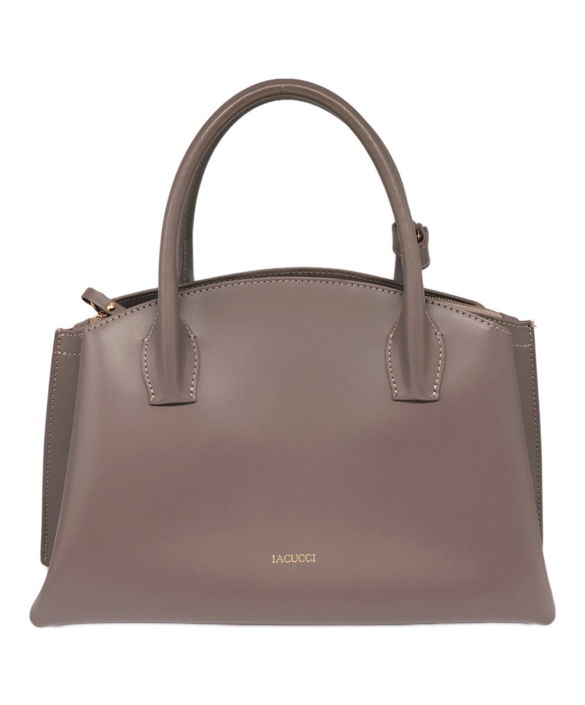 中古・古着通販】IACUCCI (イアクッチ) ハンドバッグ ベージュ サイズ