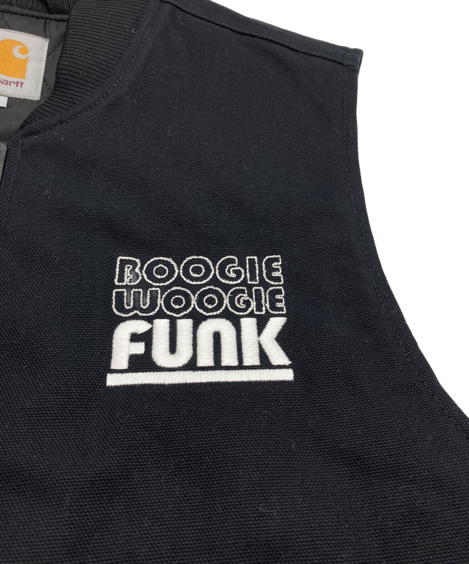 中古・古着通販】CarHartt (カーハート) ダックジップベスト ブラック