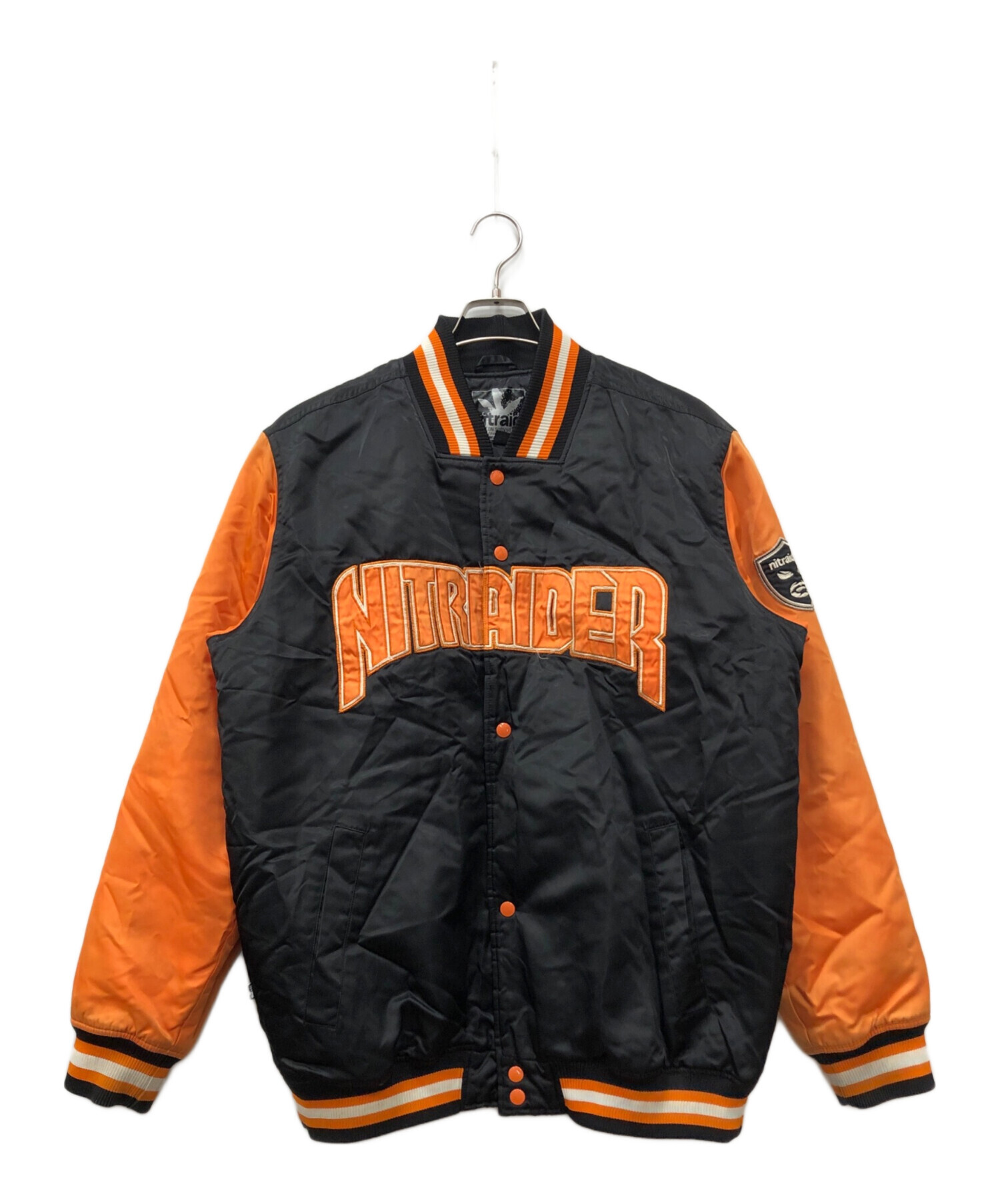 中古・古着通販】NITRAID (ナイトレイド) ナイロンスタジャン ブラック