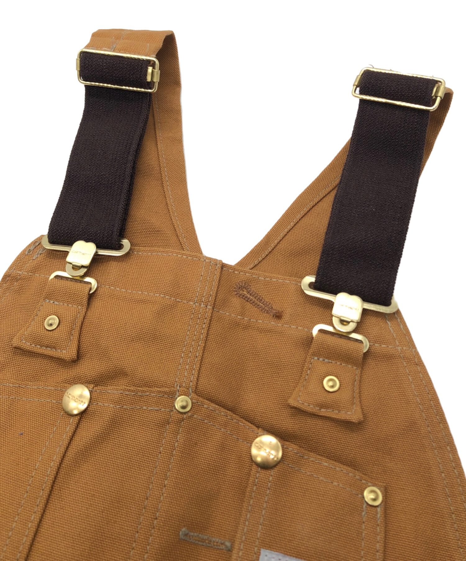 中古・古着通販】CarHartt (カーハート) ダブルニーオーバーオール