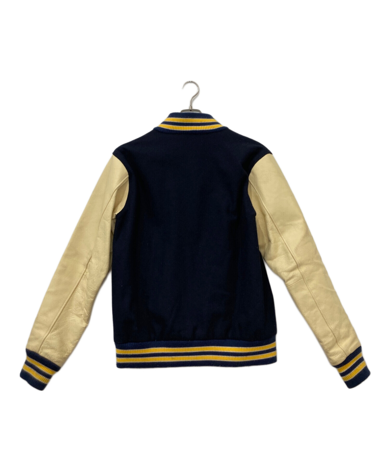 中古・古着通販】Champion (チャンピオン) 袖レザースタジャン