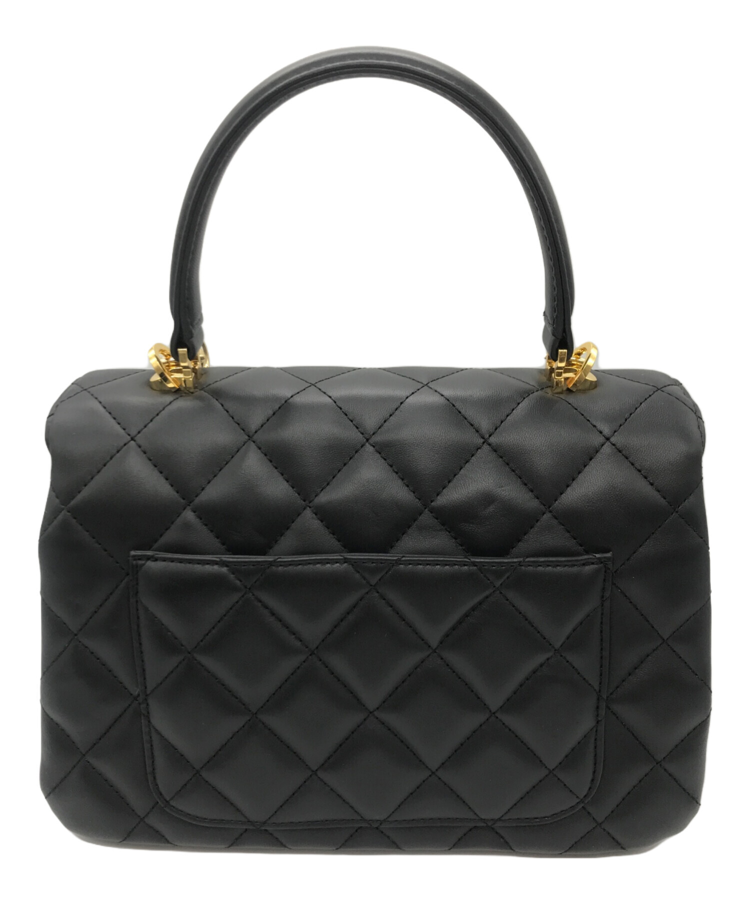 中古・古着通販】傳濱野 (デンハマノ) 2WAYキルティングハンドバッグ