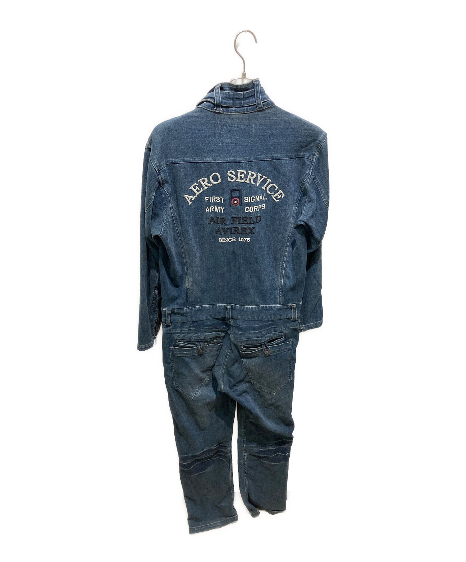 中古・古着通販】AVIREX (アヴィレックス) デニムオールインワン