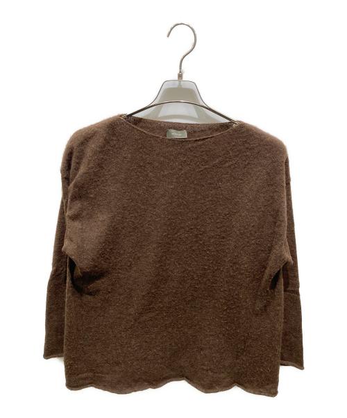 中古・古着通販】wirrow (ウィロウ) Alpaca wool wide knit pullover