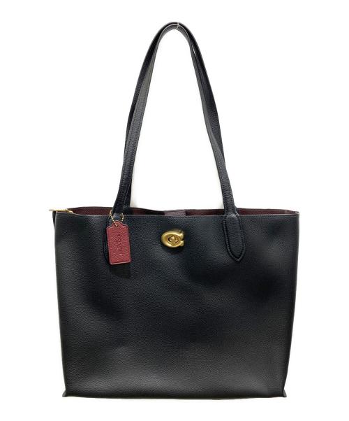 中古・古着通販】COACH (コーチ) ウィロウトートバッグ ブラック