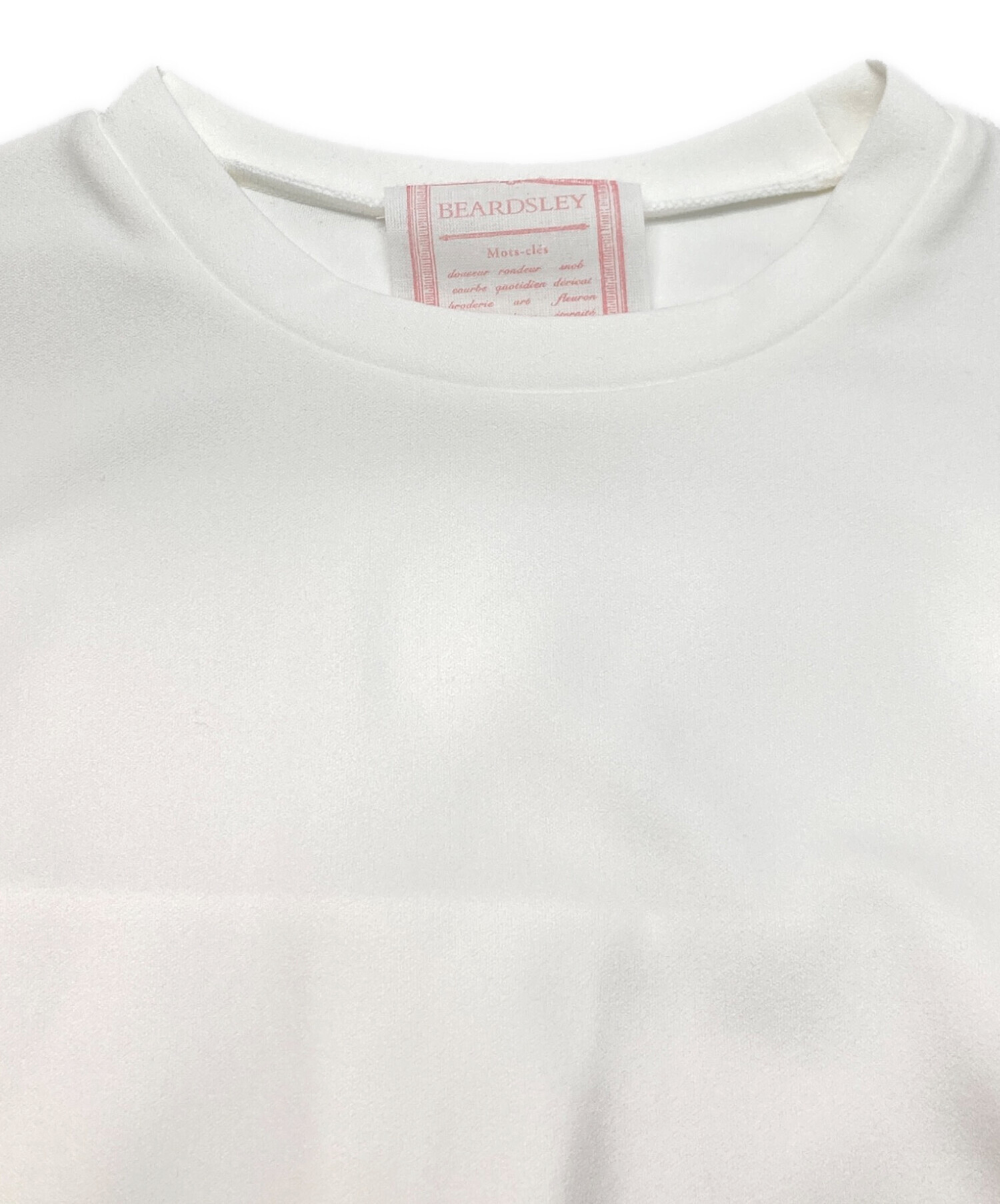 中古・古着通販】BEARDSLEY (ビアズリー) Tブラウス ホワイト