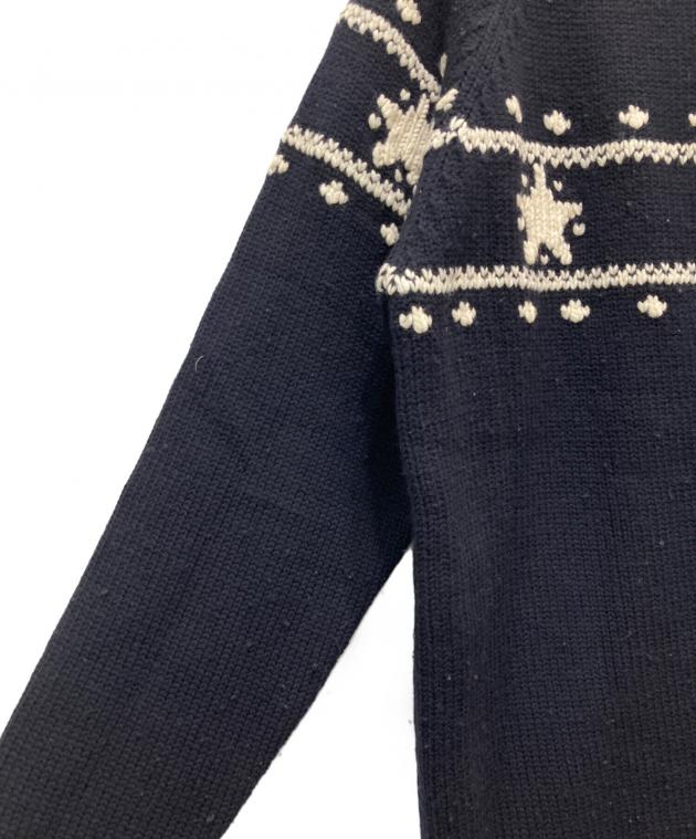 中古・古着通販】SUPREME (シュプリーム) 星柄厚手ニットセーター