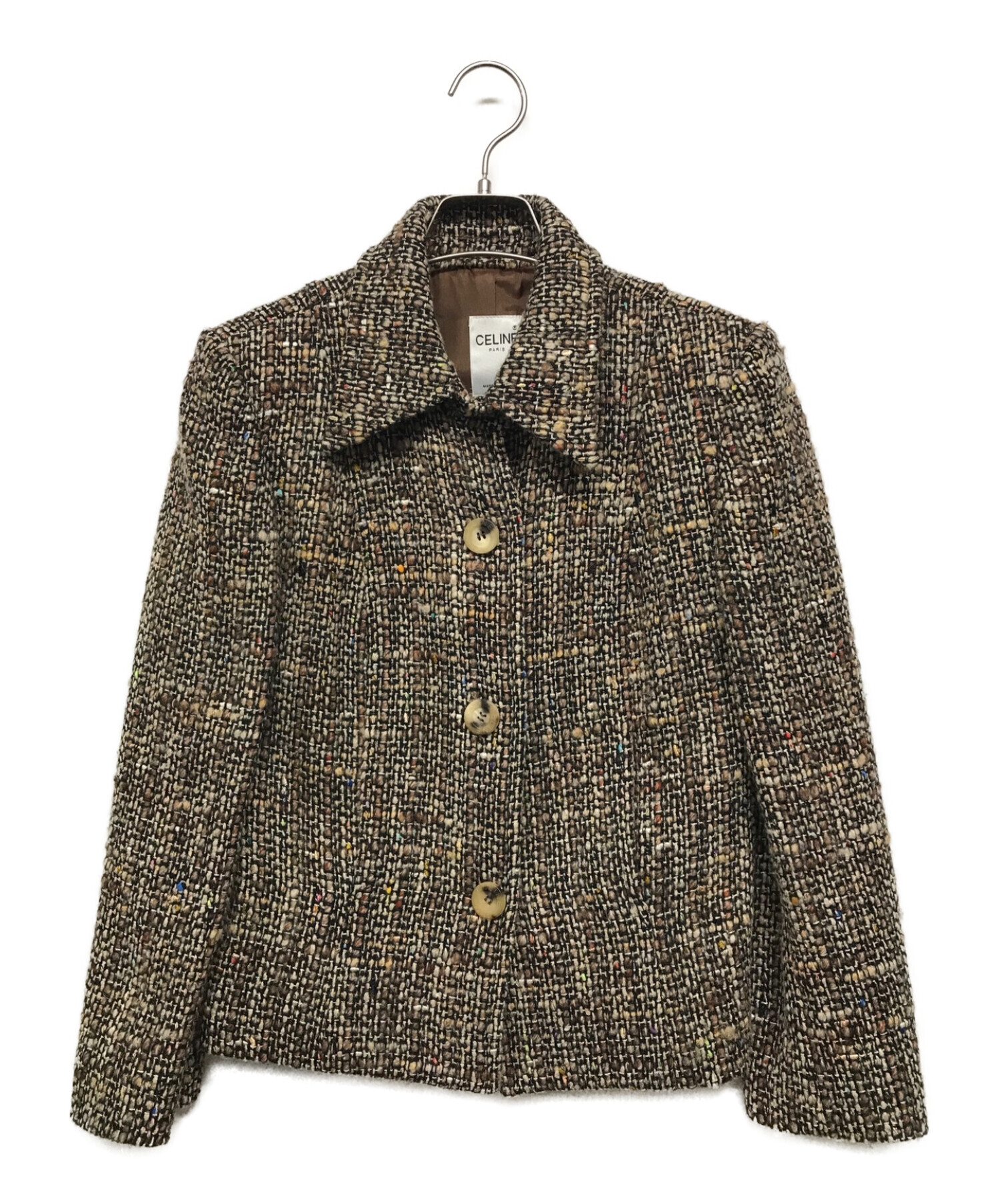 中古・古着通販】CELINE (セリーヌ) 【OLD】ツイードジャケット