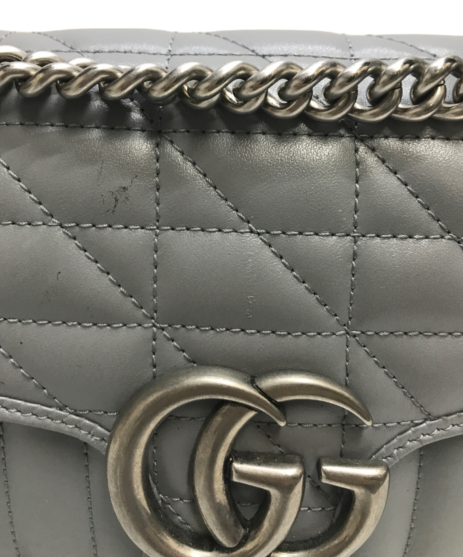 中古・古着通販】GUCCI (グッチ) GGマーモント スモール ショルダー