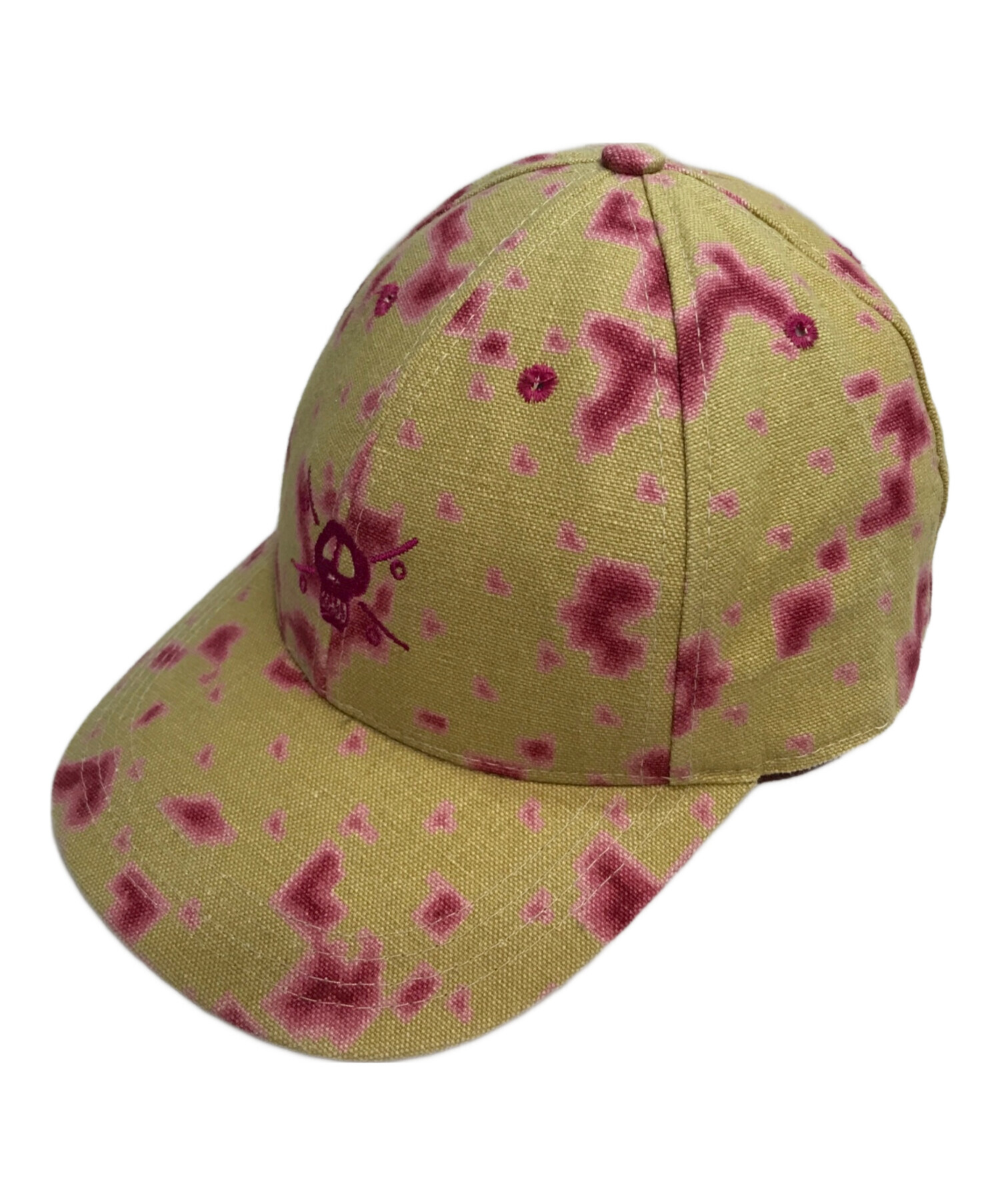 中古・古着通販】stussy (ステューシー) 90'Sスカル刺繍キャップ