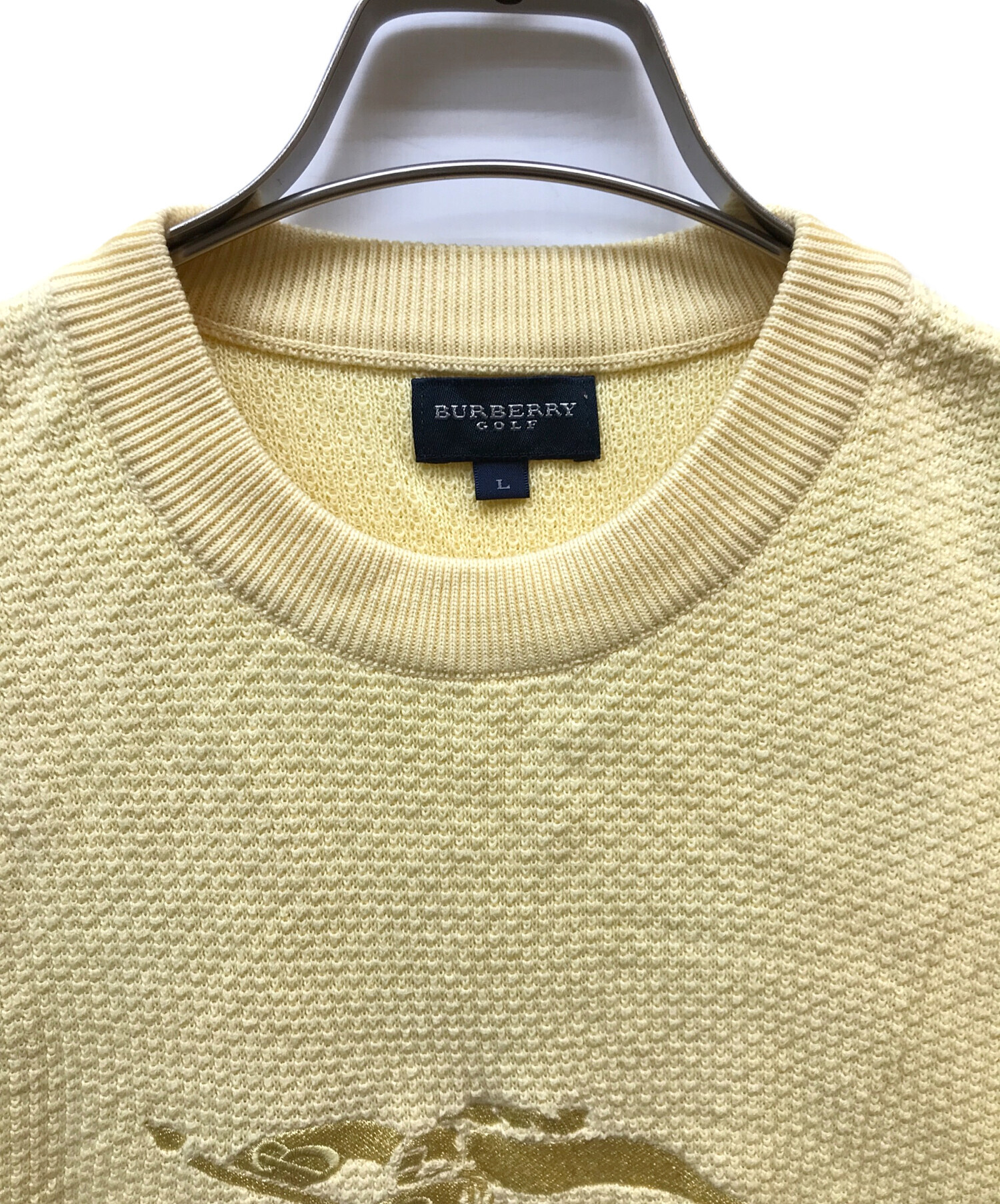 中古・古着通販】BURBERRY GOLF (バーバリーゴルフ) ホースマーク刺繍