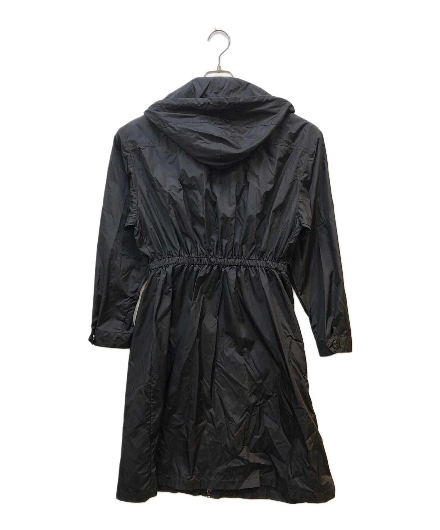 中古・古着通販】PRADA (プラダ) ナイロンコート ブラック サイズ:36