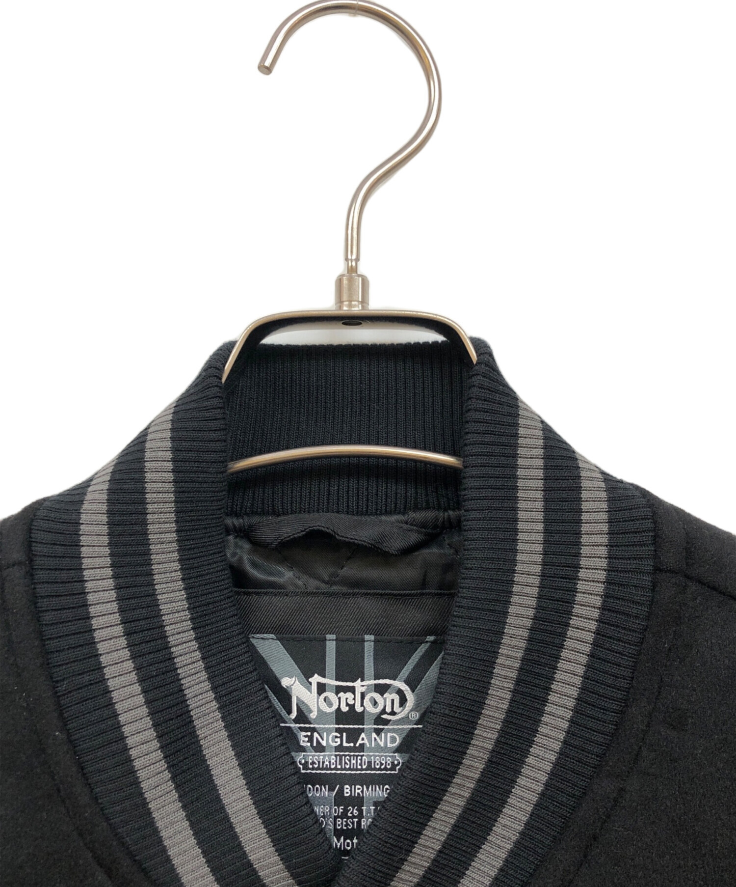 中古・古着通販】Norton (ノートン) ロゴサガラ刺繍 モノトーン